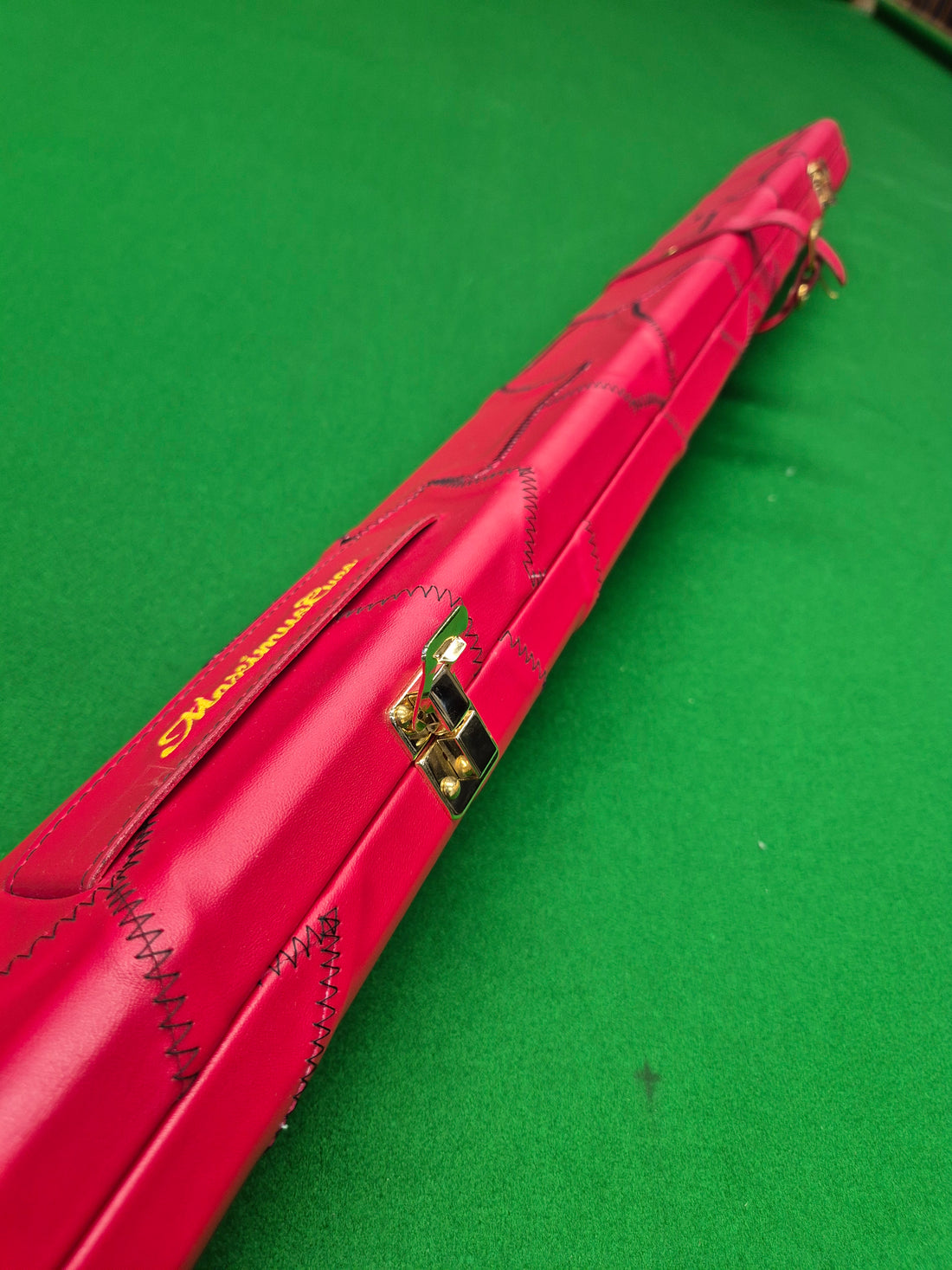 1 Piece 2 Slot Synthetic Leather  Red MS02