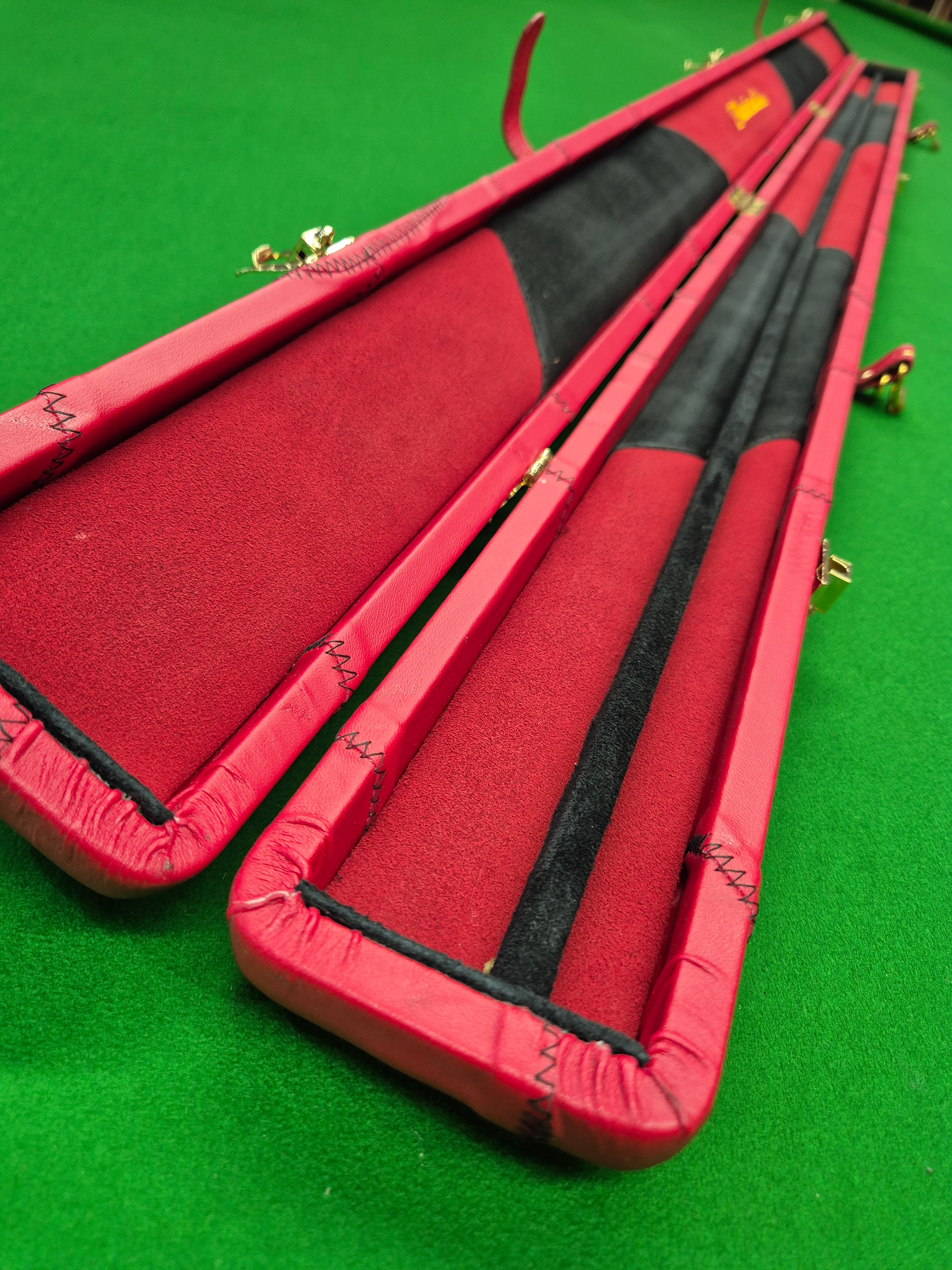 1 Piece 2 Slot Synthetic Leather  Red MS02