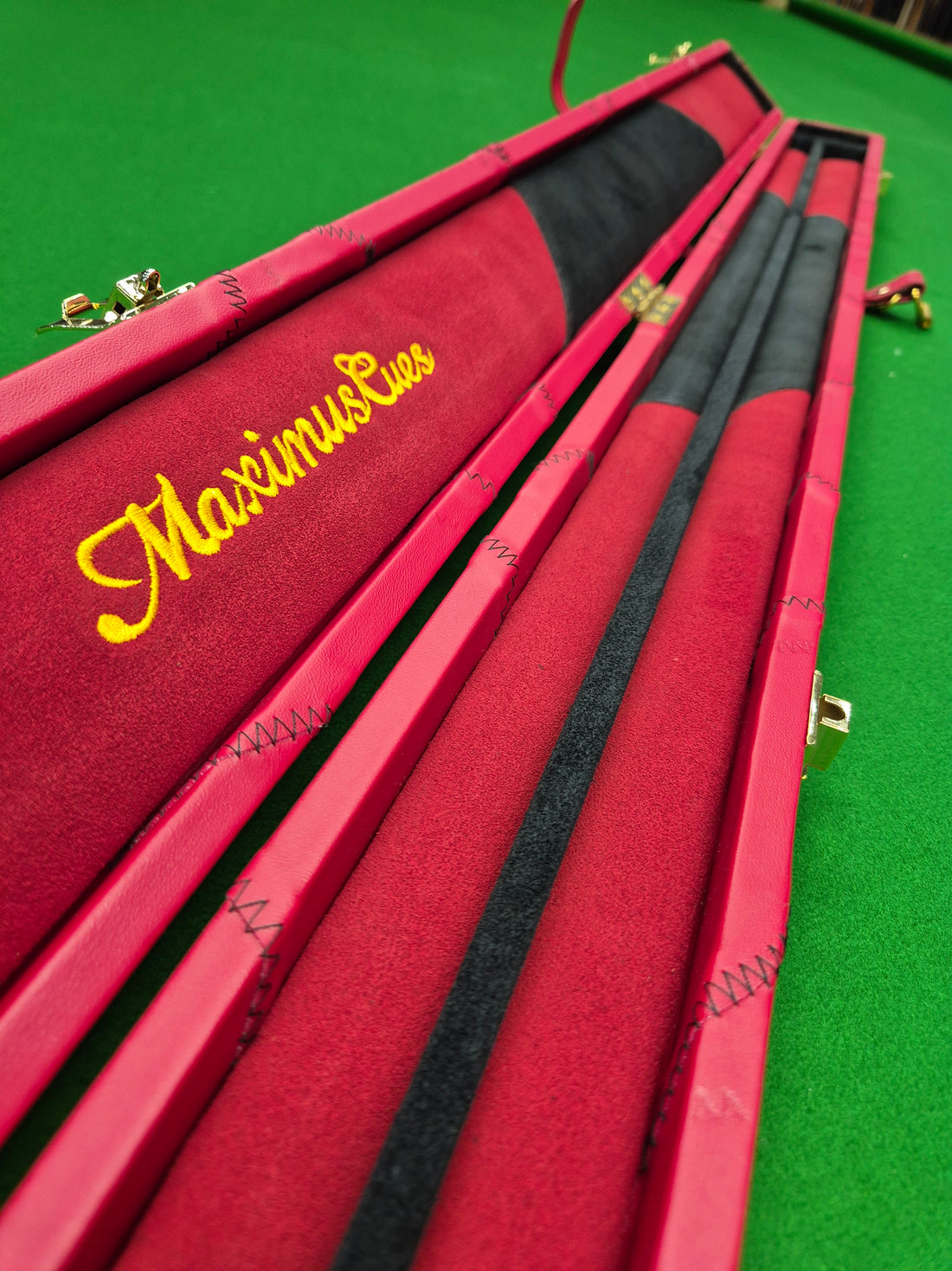 1 Piece 2 Slot Synthetic Leather  Red MS02