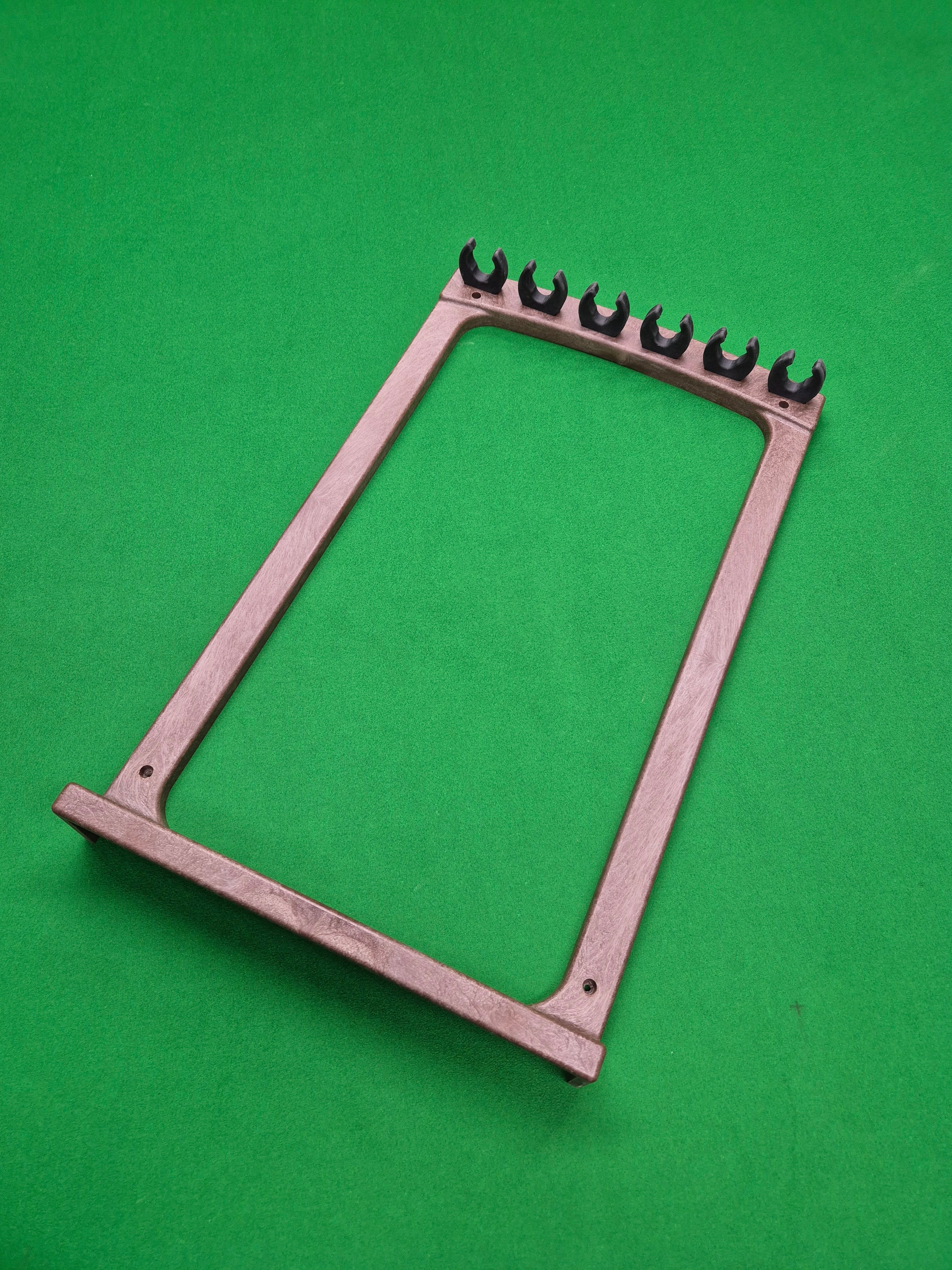 SAM Professional Cue Rack - Brown