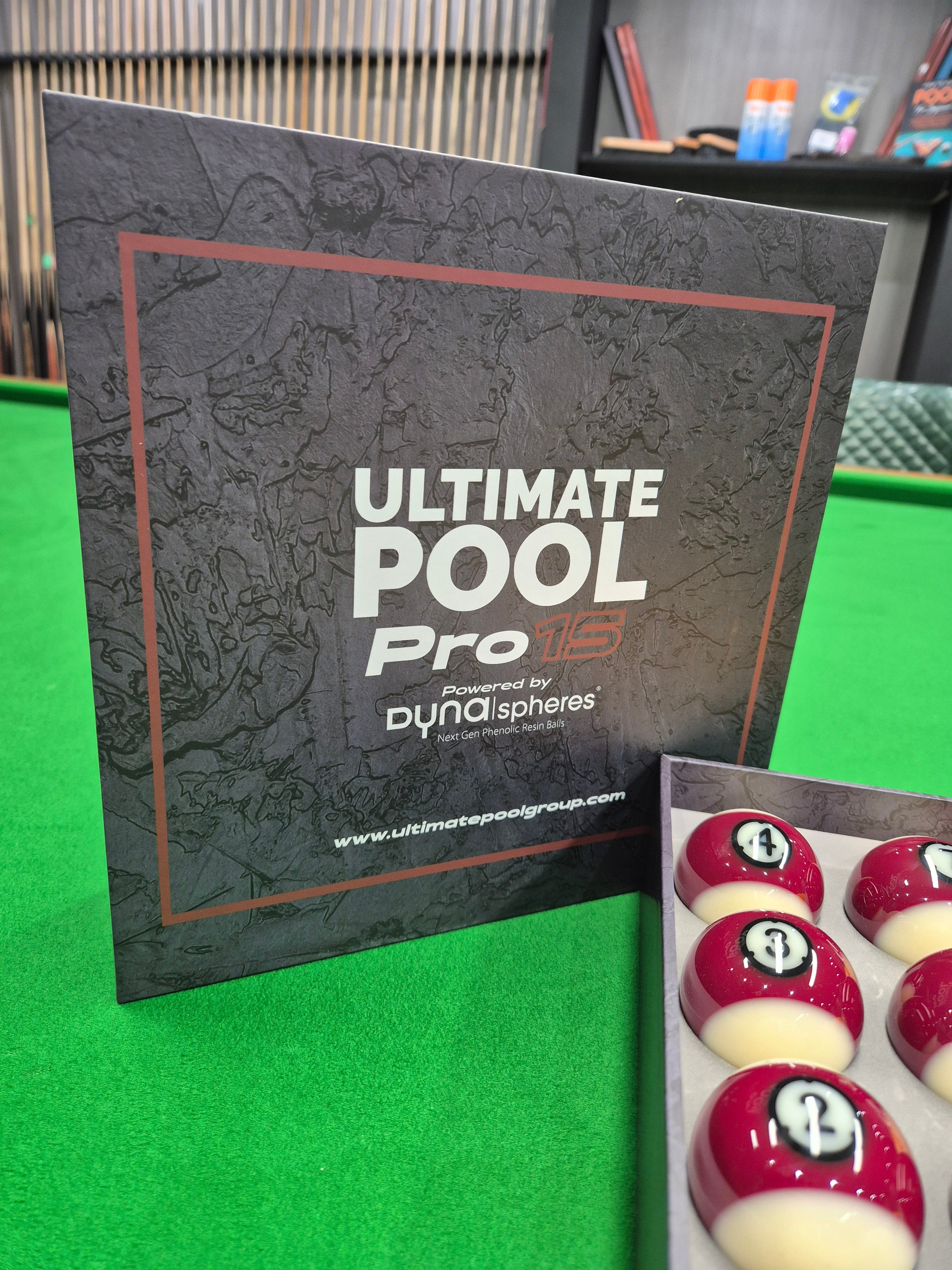 Pro 15 Dynaspheres - Official Ultimate Pool Ball Set