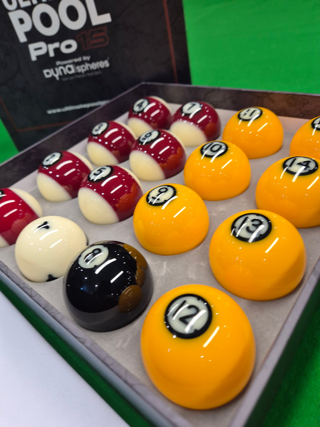 Pro 15 Dynaspheres - Official Ultimate Pool Ball Set