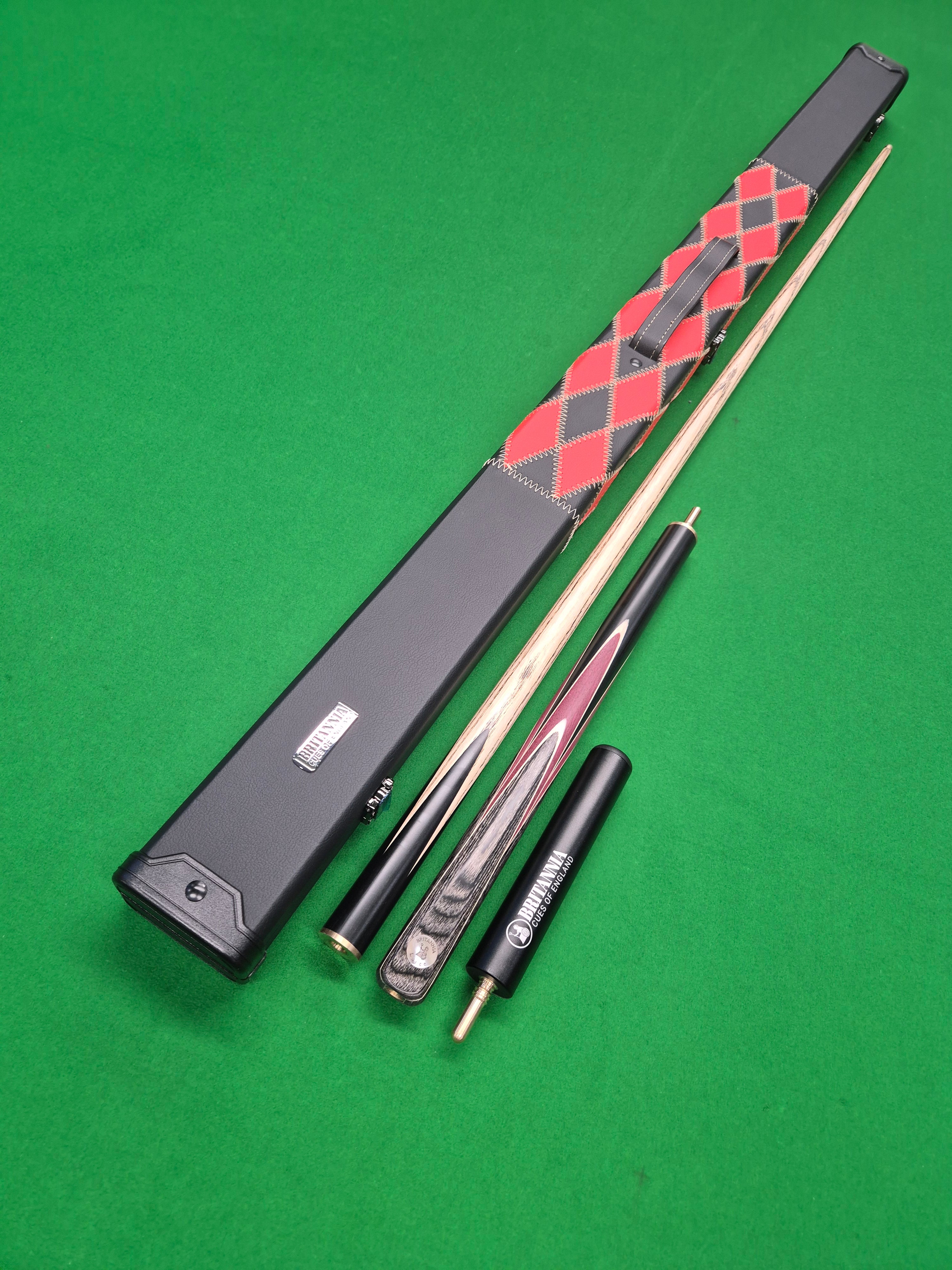 New Britannia Lance Cue & Case Set with Accessories