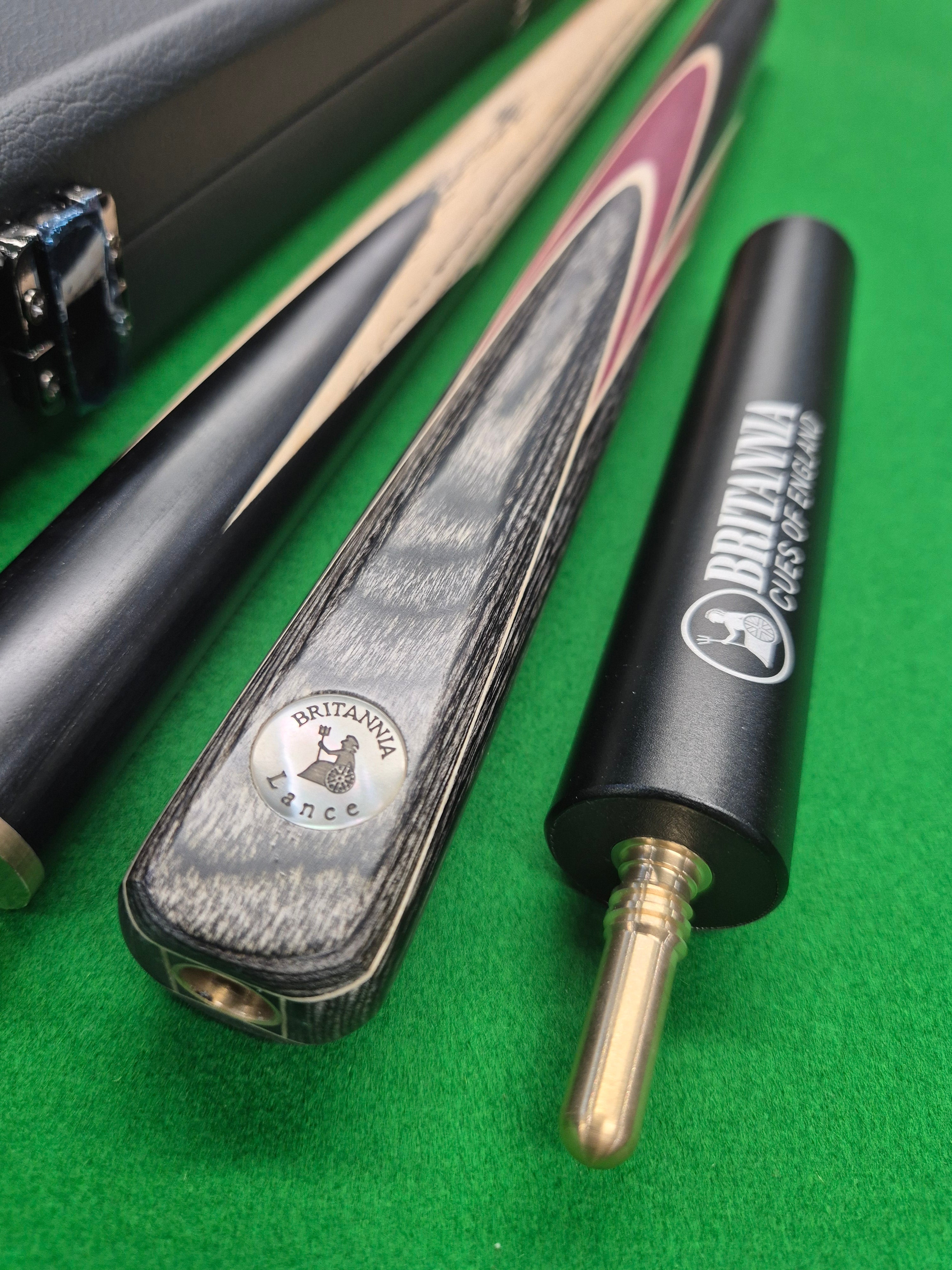 New Britannia Lance Cue & Case Set with Accessories