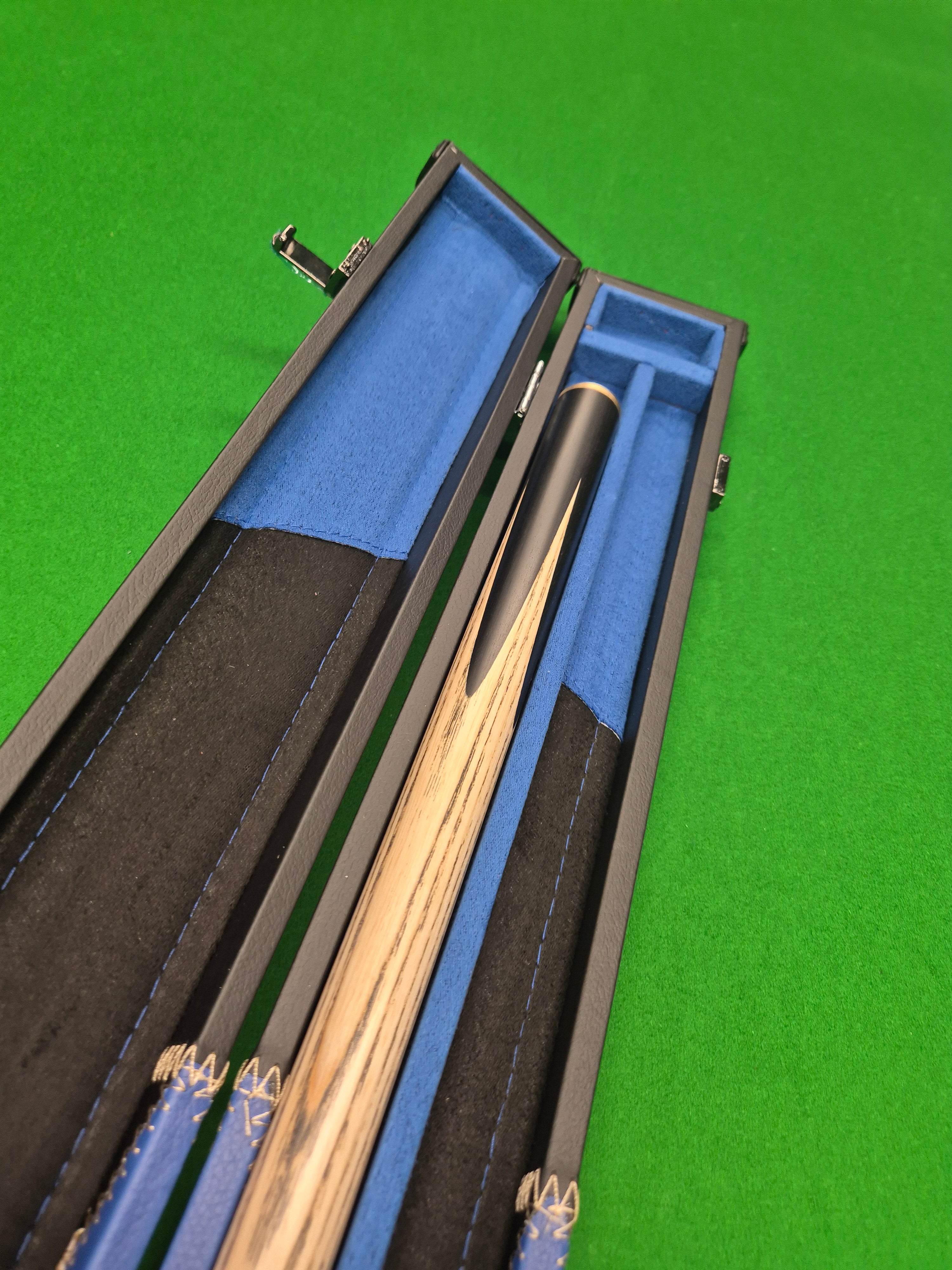 New Britannia Blue Streak Cue & Case Set with Accessories