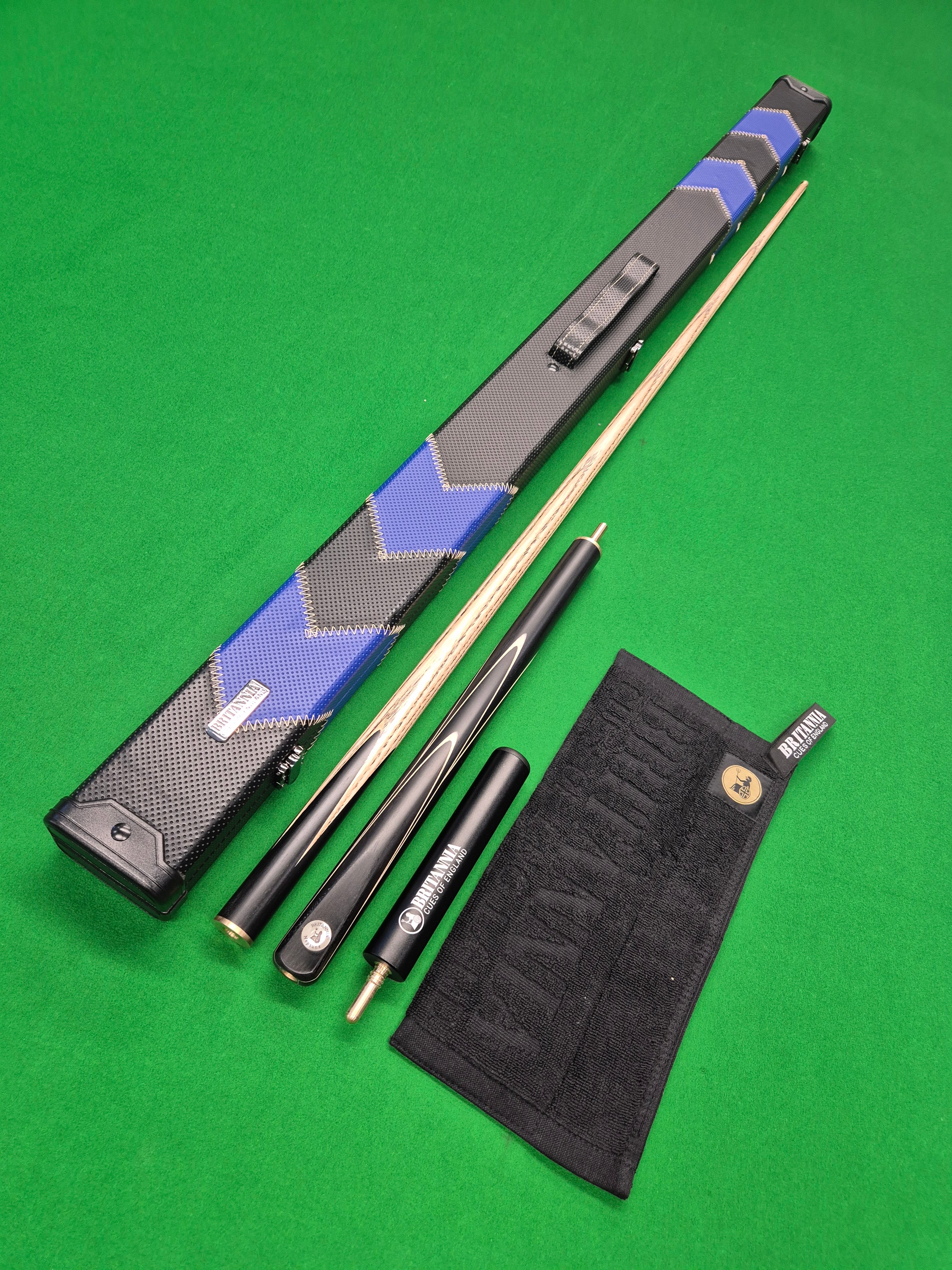 New Britannia Neptune Cue & Case Set with Accessories