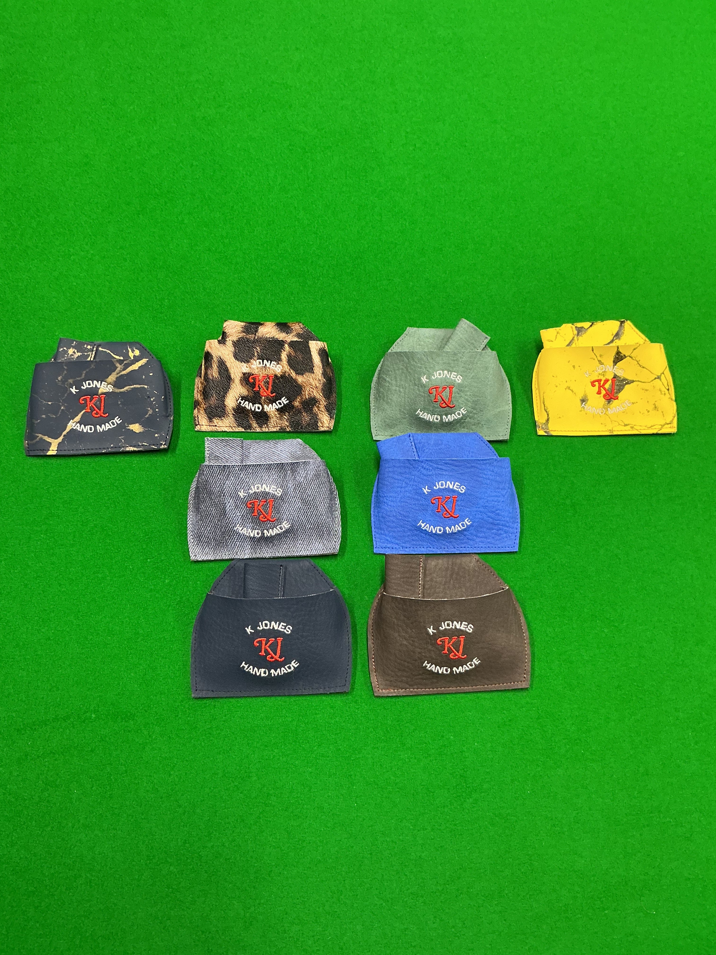 Chalk Pouch & Tip Protector set (leatherette)