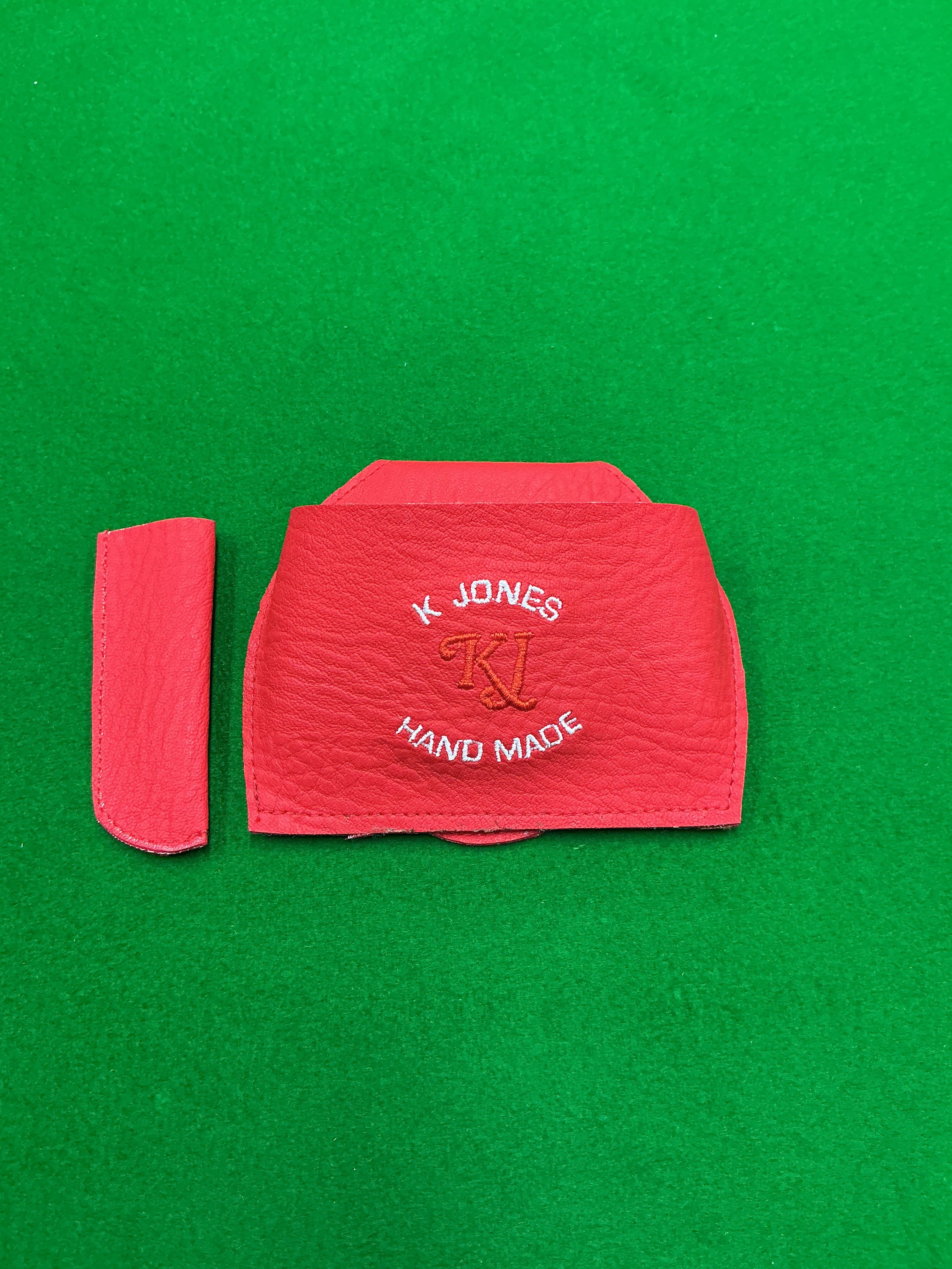 Chalk Pouch & Tip Protector set (leatherette)