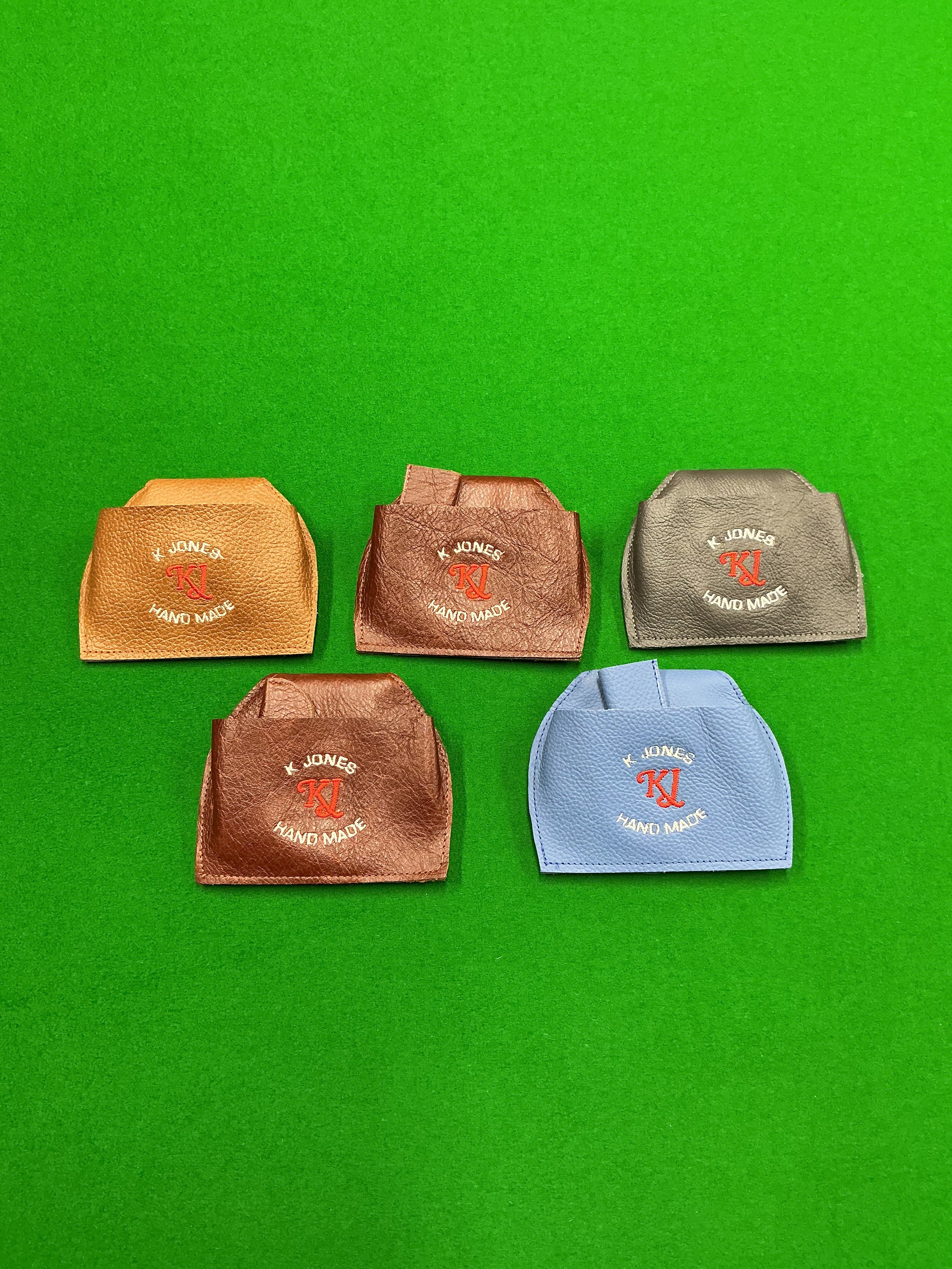 Chalk Pouch & Tip Protector set (genuine leather)