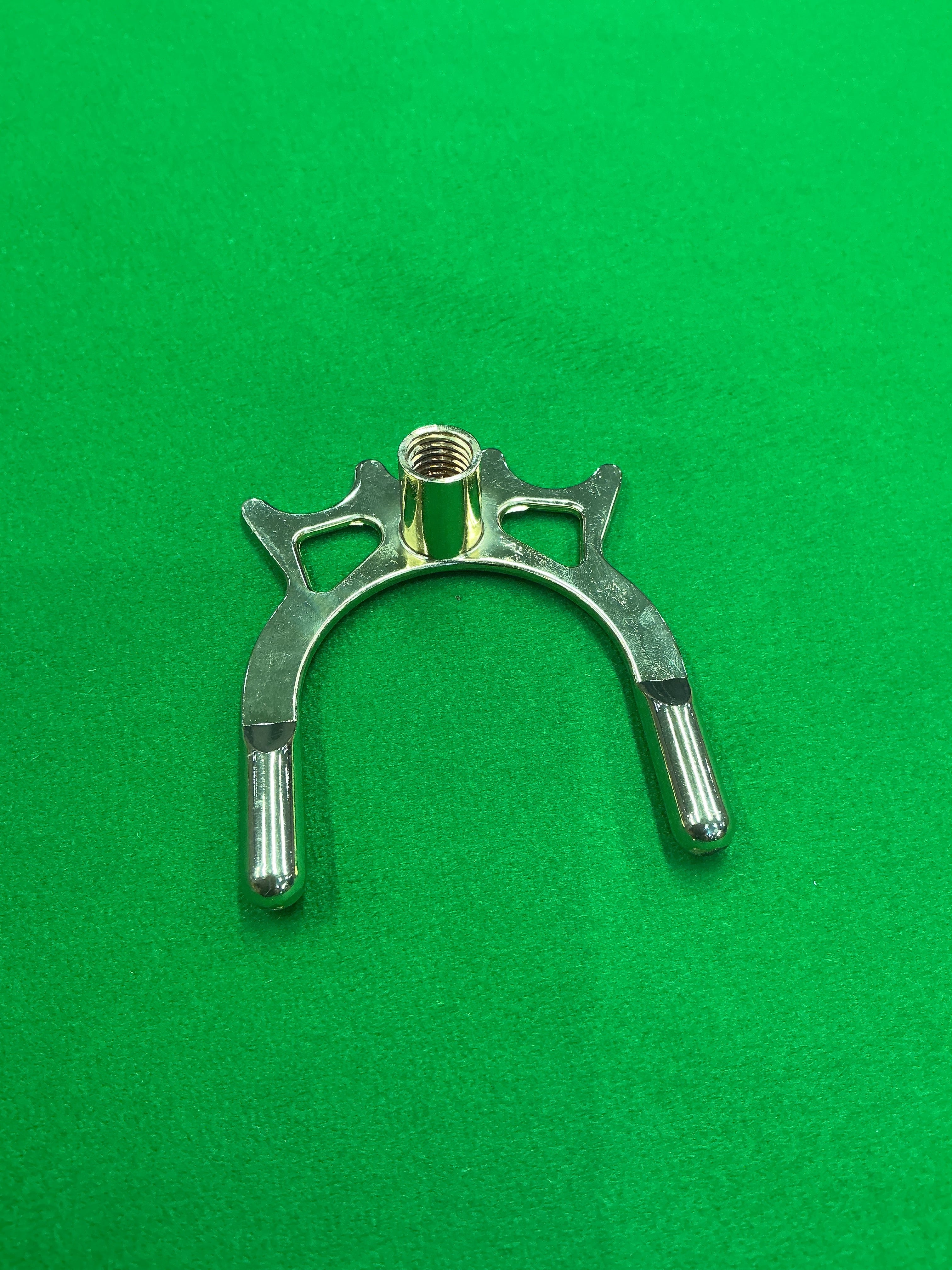 Cue Rest Bridge Head (Brass, Spider)