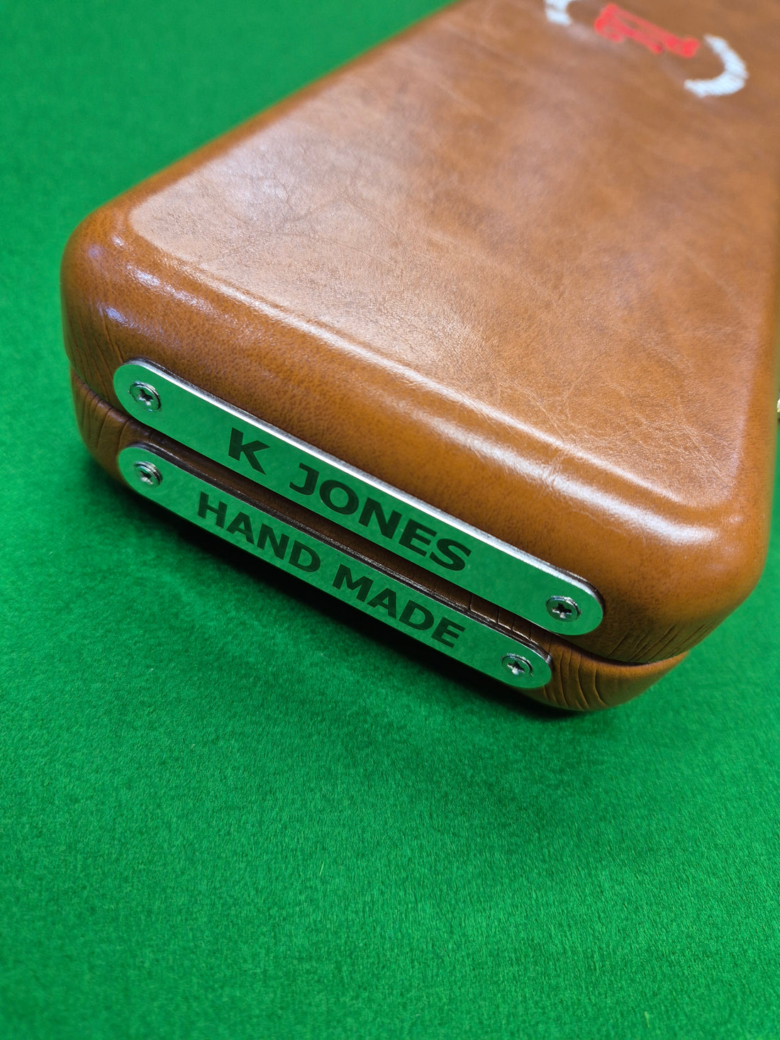 3/4 3 Slot Synthetic Leather Brown [KJSY12]