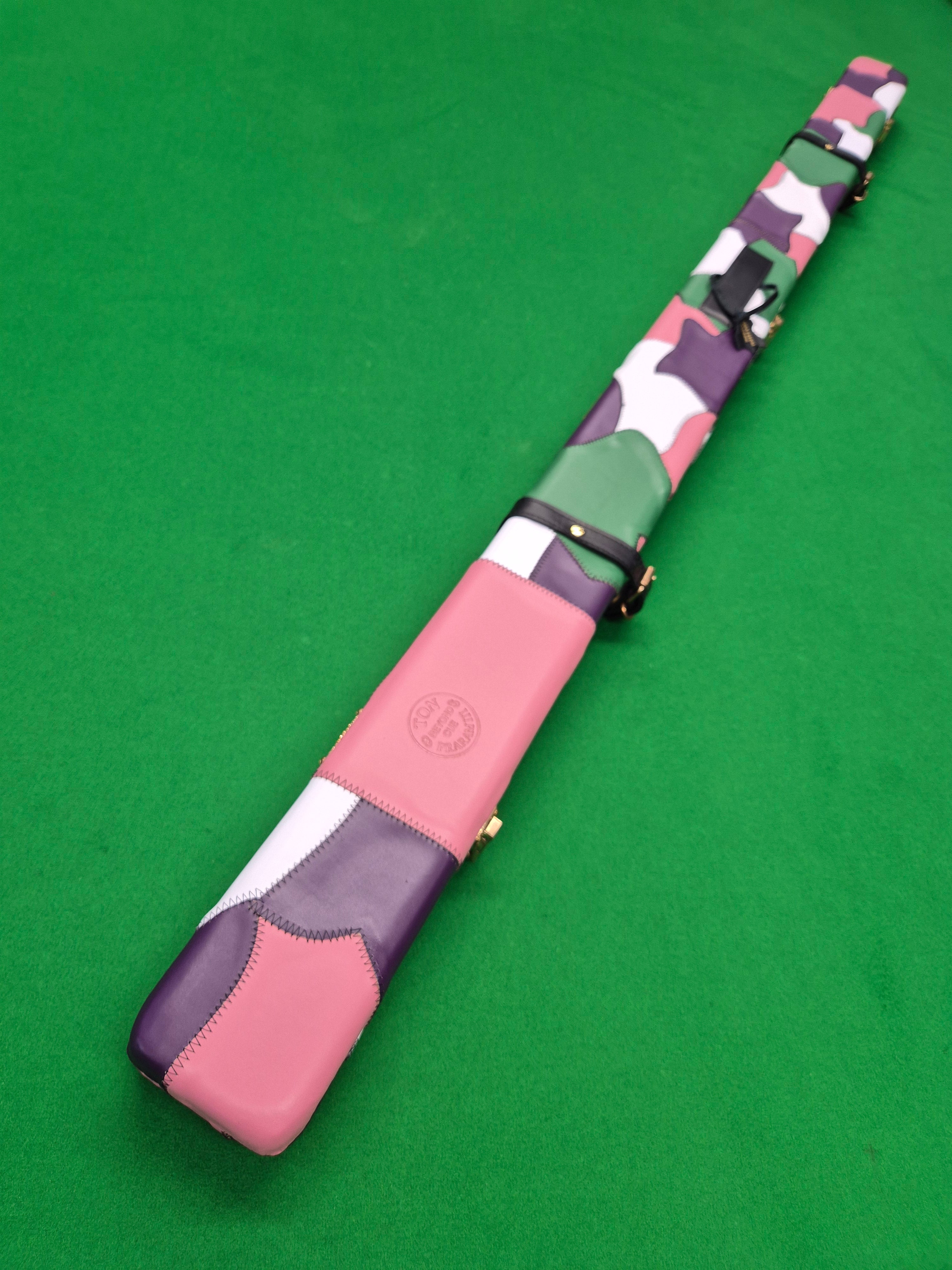 1 Piece 2 Slot Genuine Patchwork Leather [TPC-3]