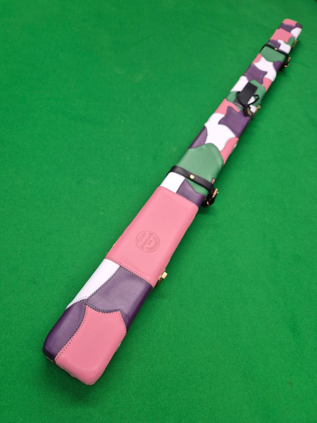 1 Piece 2 Slot Genuine Patchwork Leather [TPC-3]