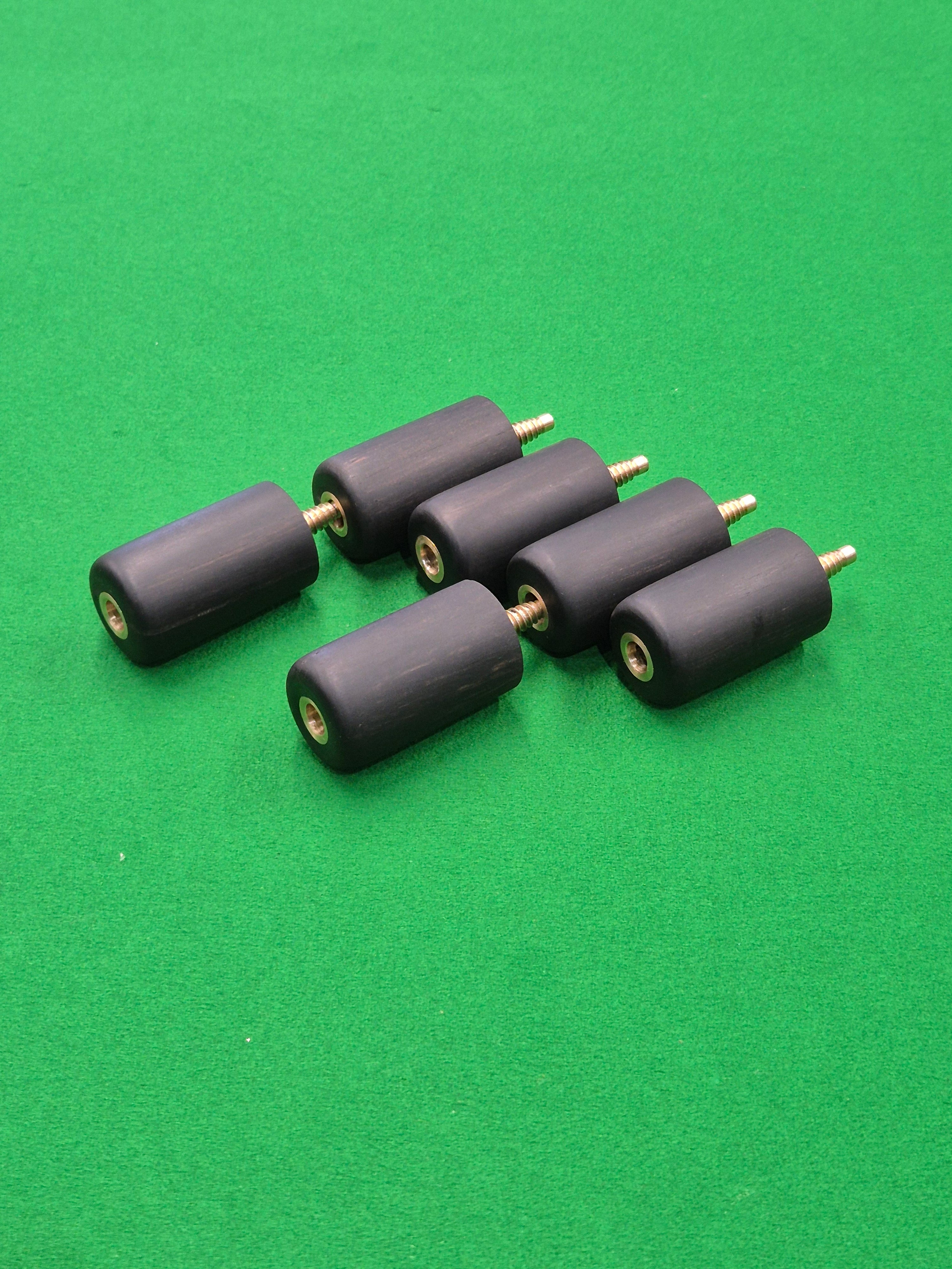 Thai Spiral Thread 2" Ebony Mini Butt [WHX-3]