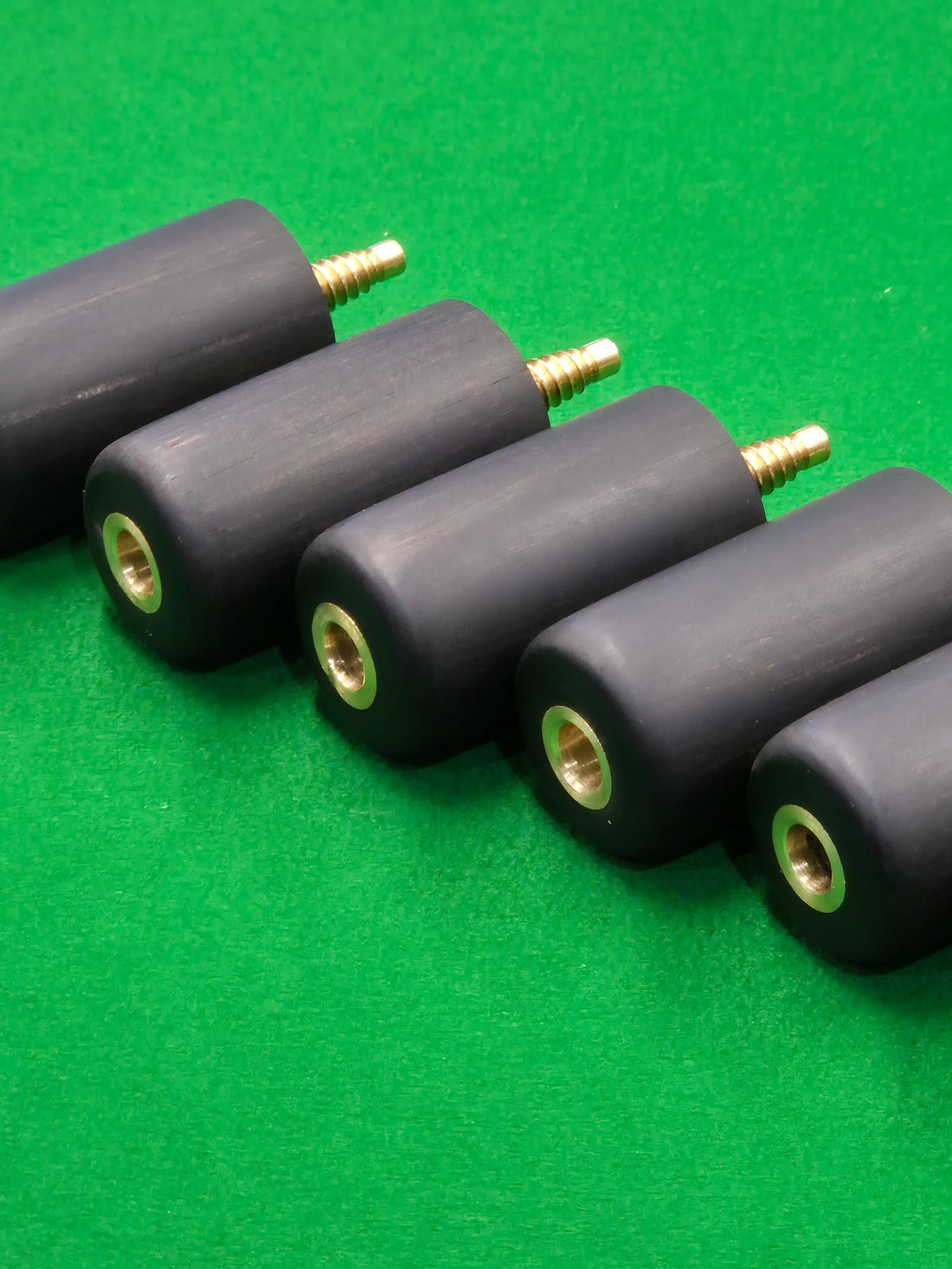Thai Spiral Thread 2" Ebony Mini Butt [WHX-3]