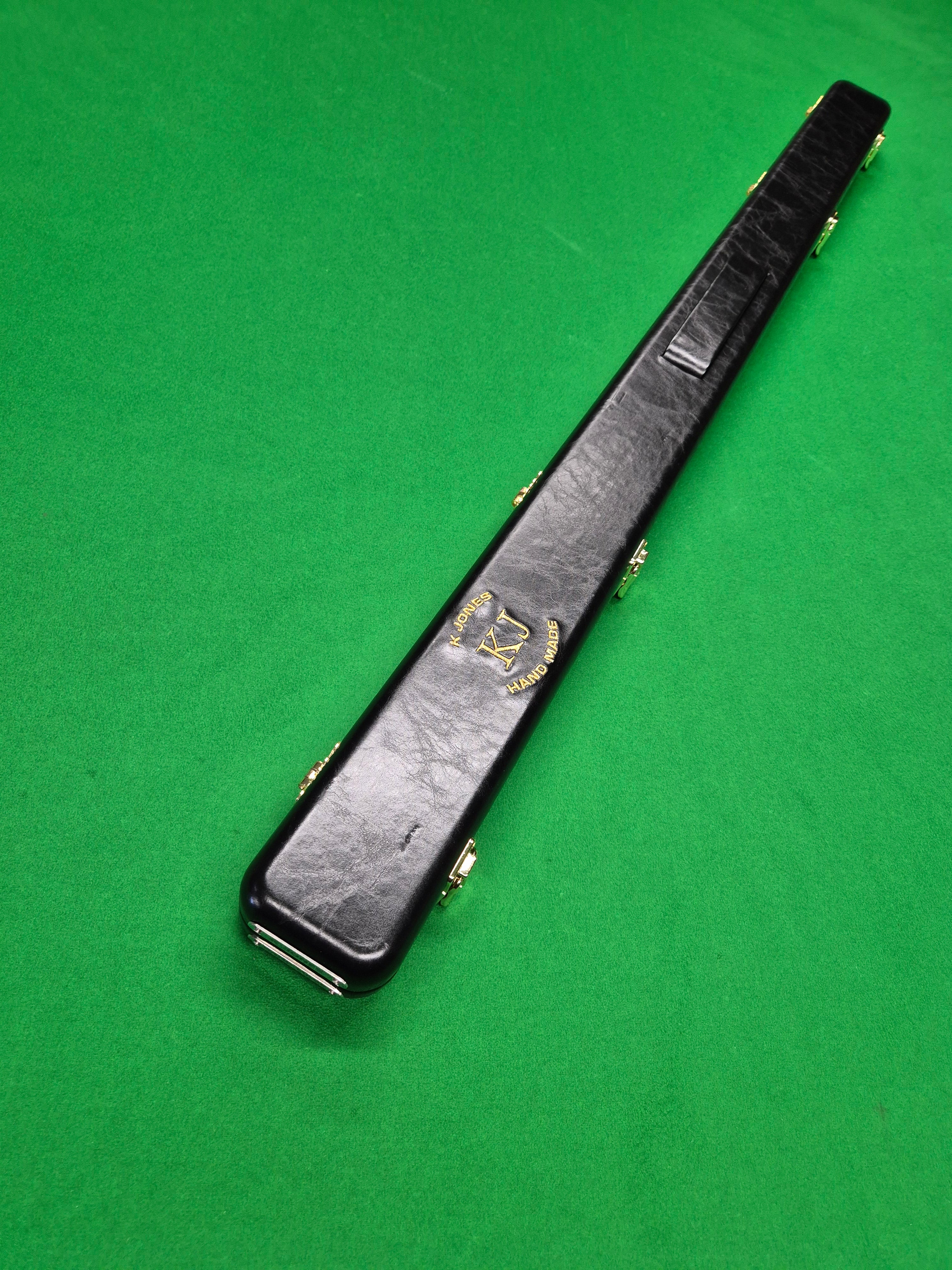 3/4 2 Slot Synthetic Leather Black [KJC-35]
