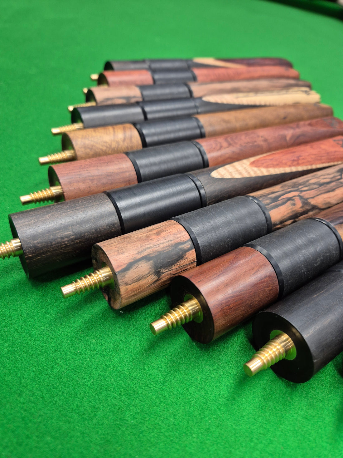 KJ Spiral Thread 10" Exotic Wood Extendable Mini Butt [TME01]