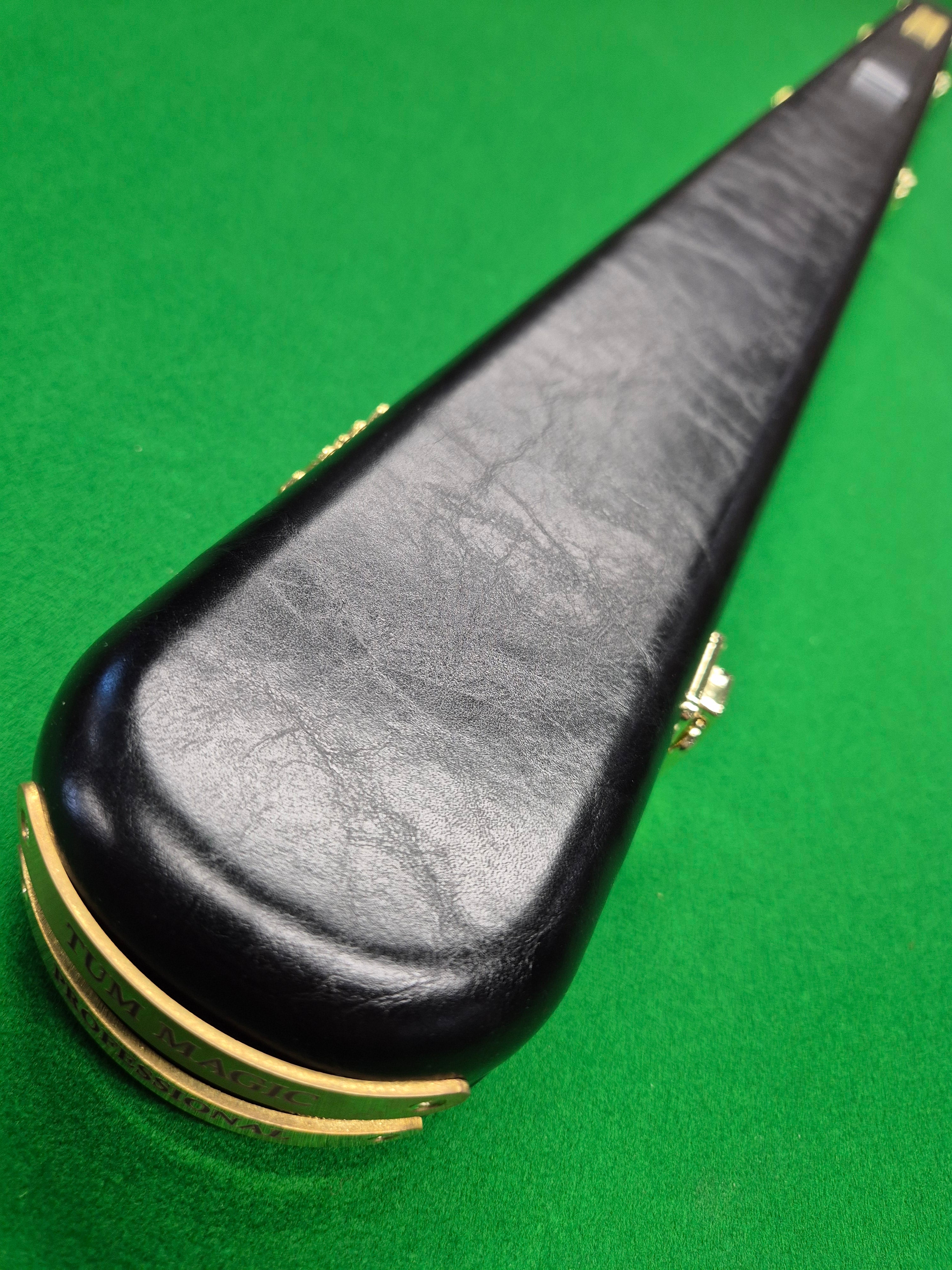 1 Piece 2 Slot Synthetic Leather Professional Black [TMCC3]