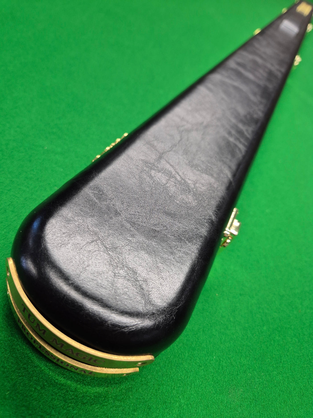 1 Piece 2 Slot Synthetic Leather Professional Black [TMCC3]