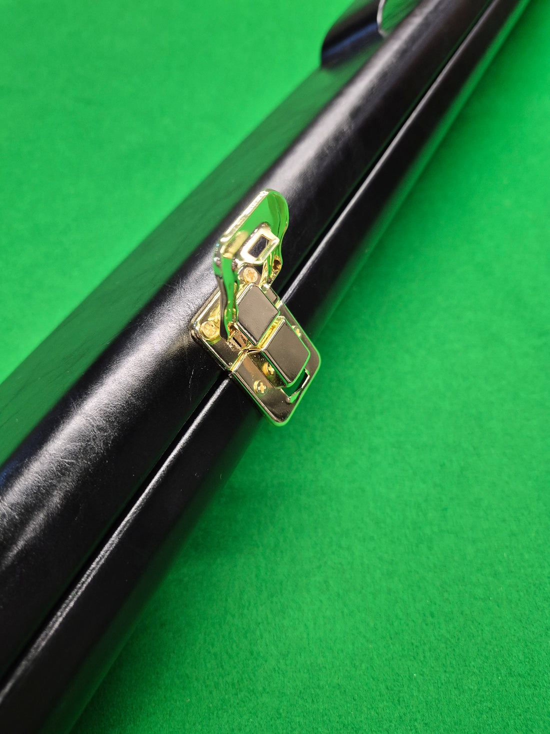 3/4 2 Slot Synthetic Leather Black [KJC-42]
