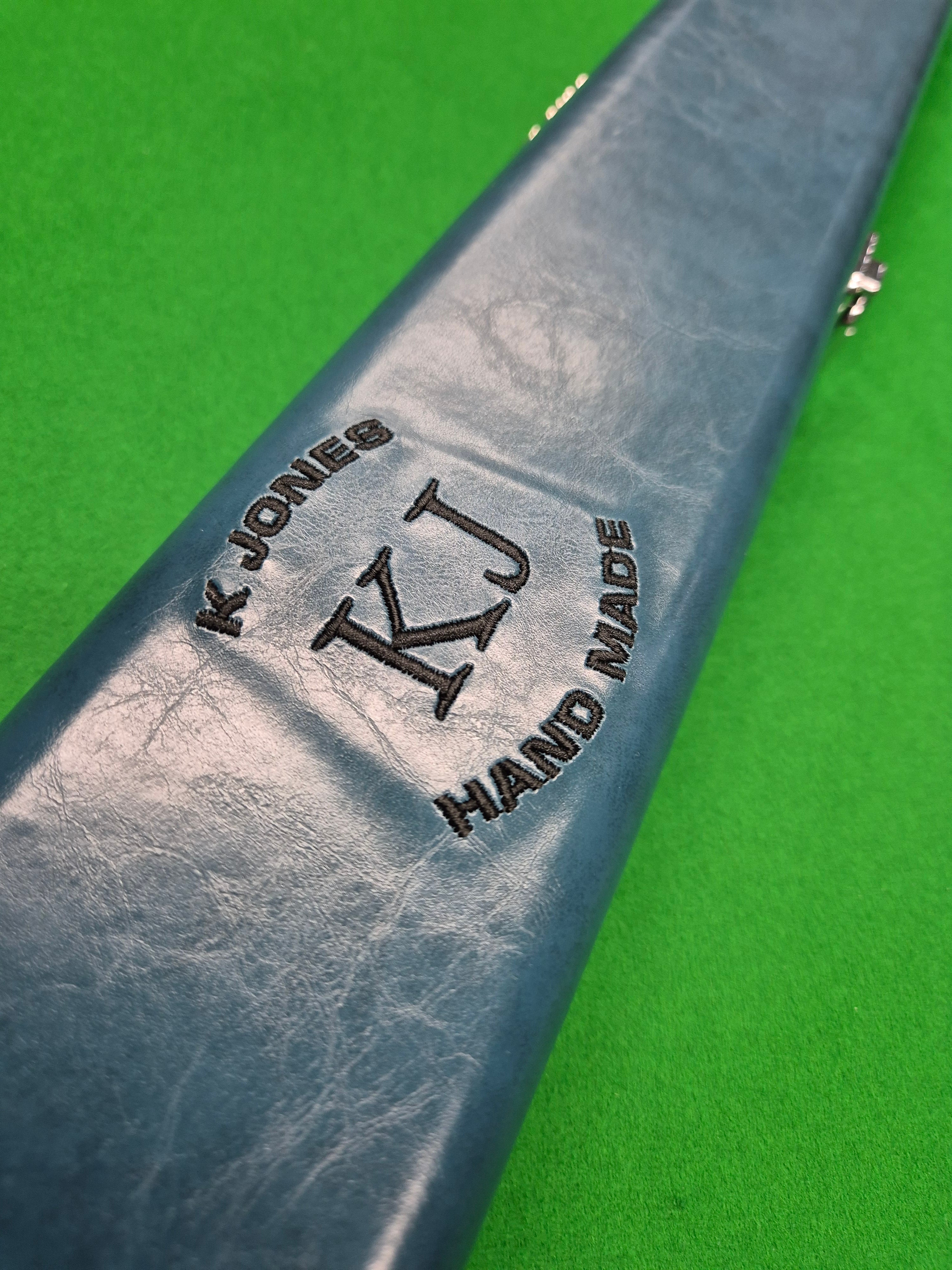 3/4 2 Slot Synthetic Leather Teal [KJC-43]