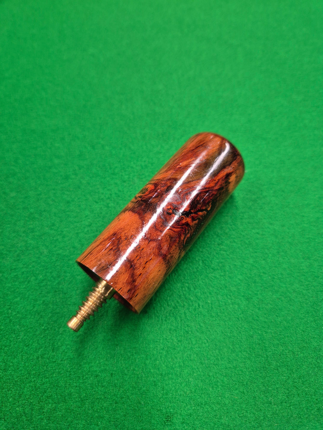 Thai Spiral Thread 3" Exotic Wood Mini Butt [WHX-6]