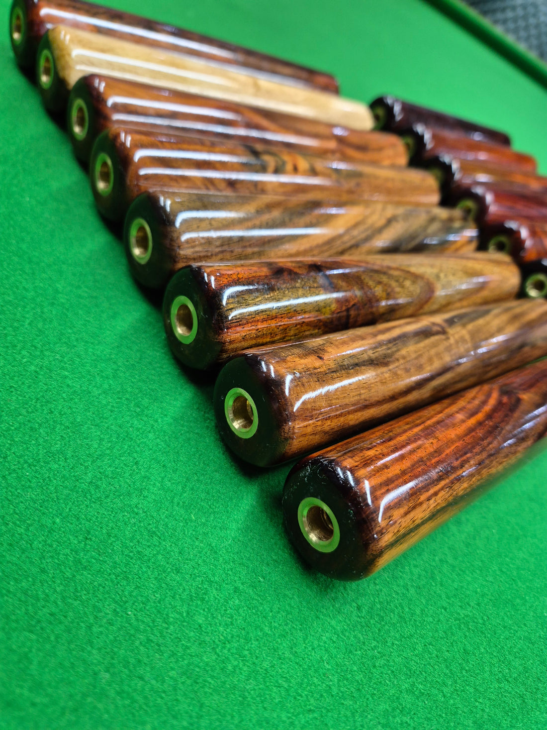 Thai Spiral Thread 7" Exotic Wooden Mini Butt [WHX-14]