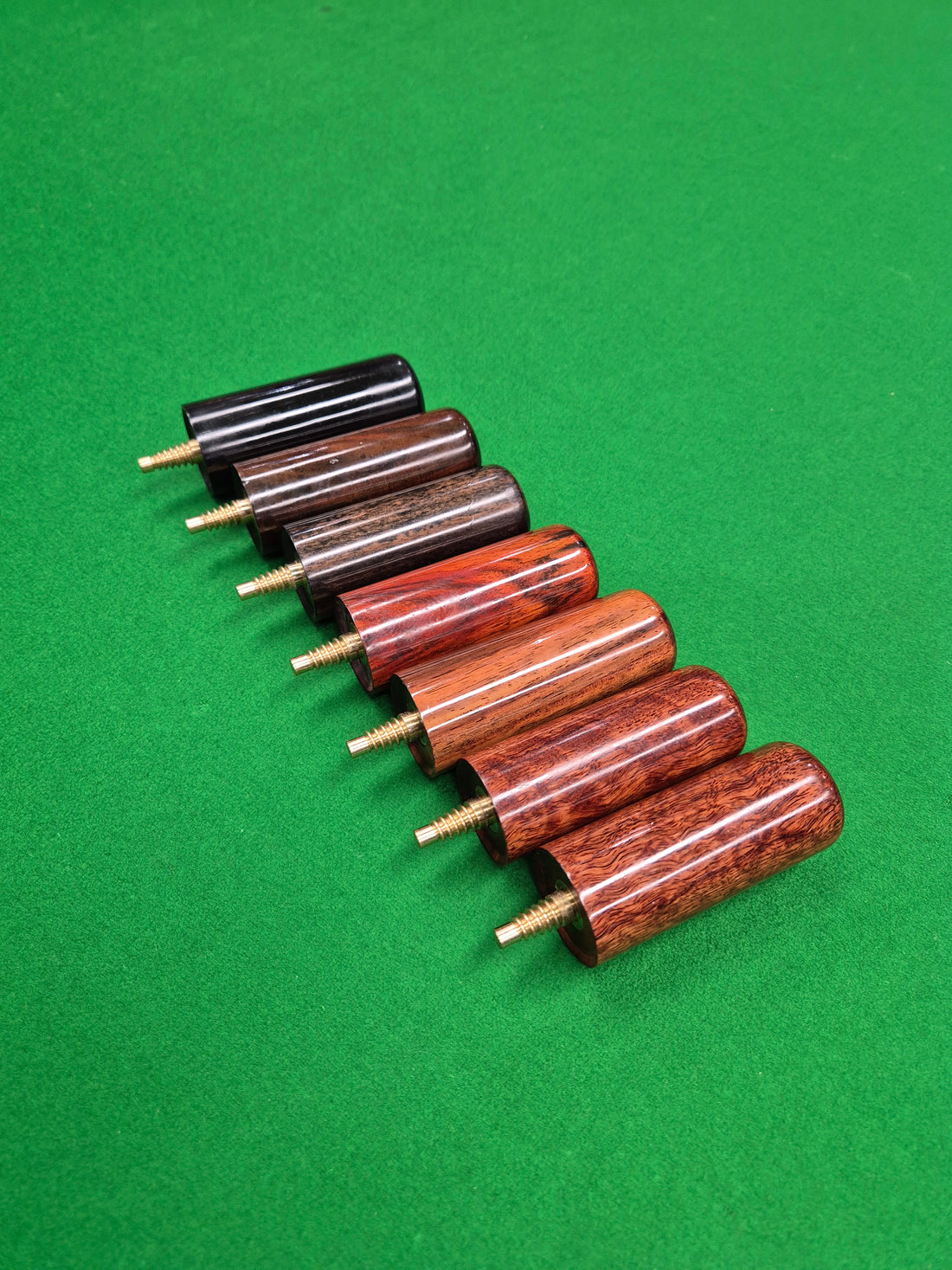 Thai Spiral Thread 3" Exotic Wood Mini Butt [TMB09]