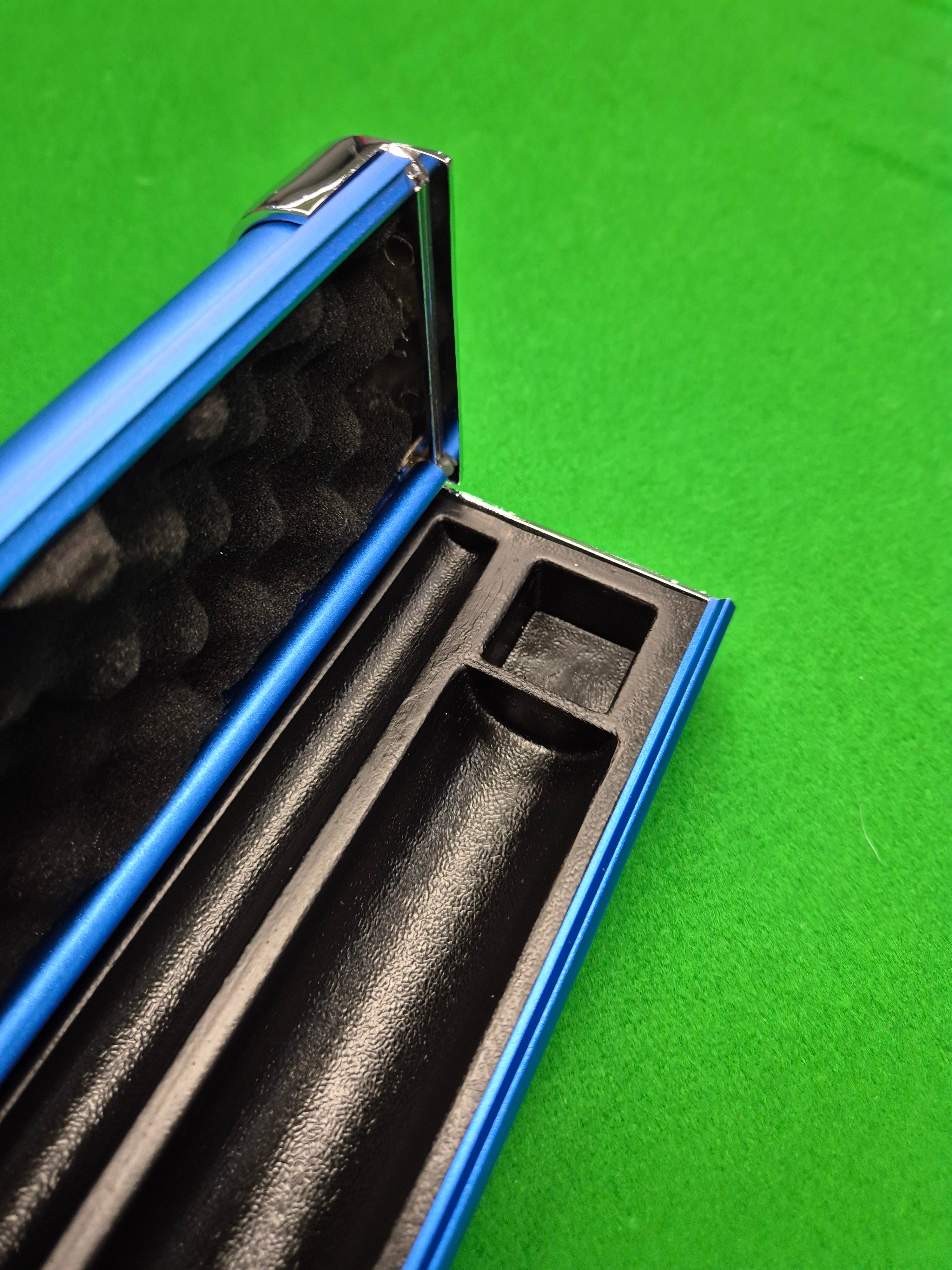 1 Piece 2 Slot Aluminium Slimline Blue 1KJA02