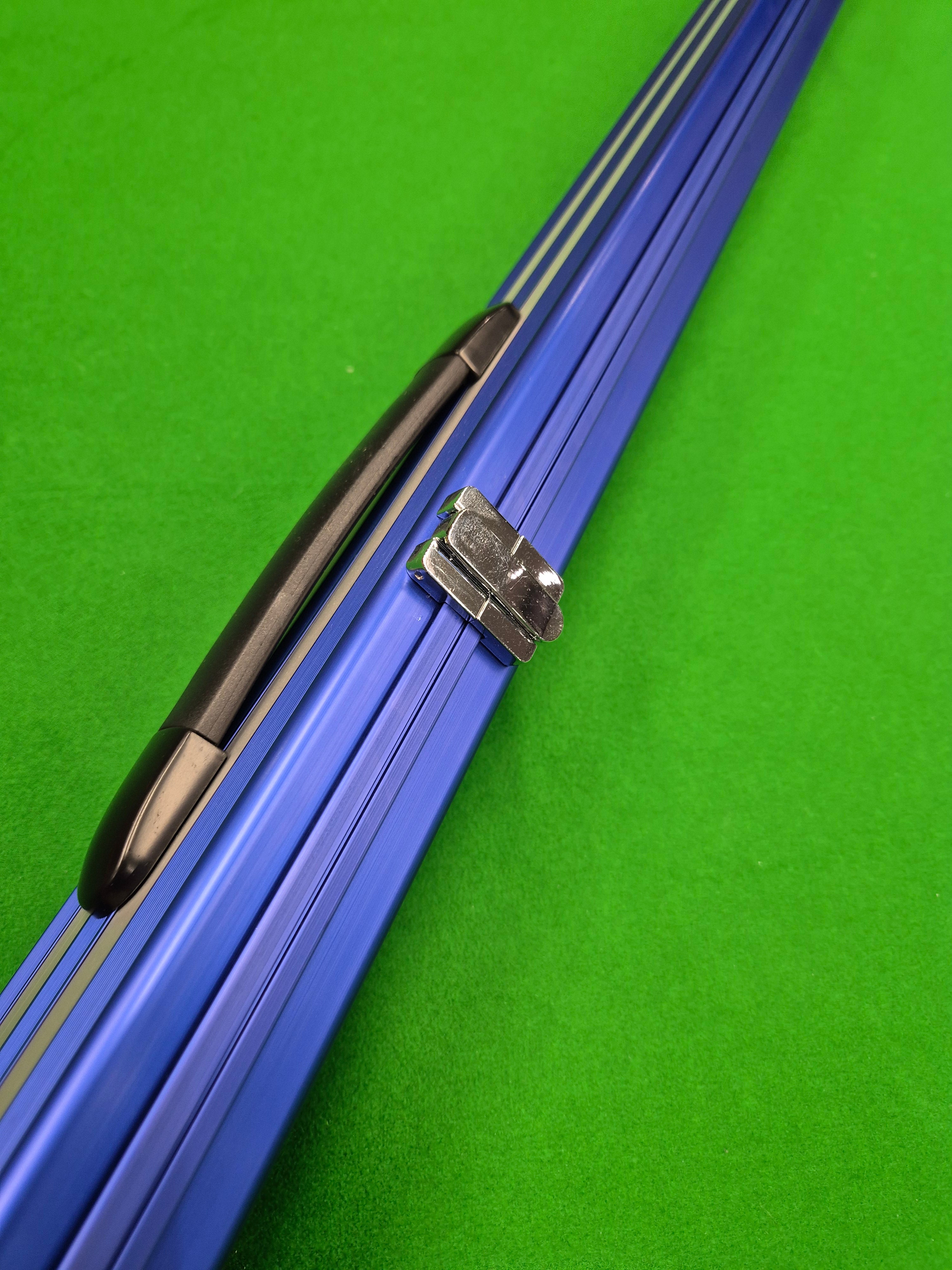 3/4 2 Slot Aluminium Blue AU04