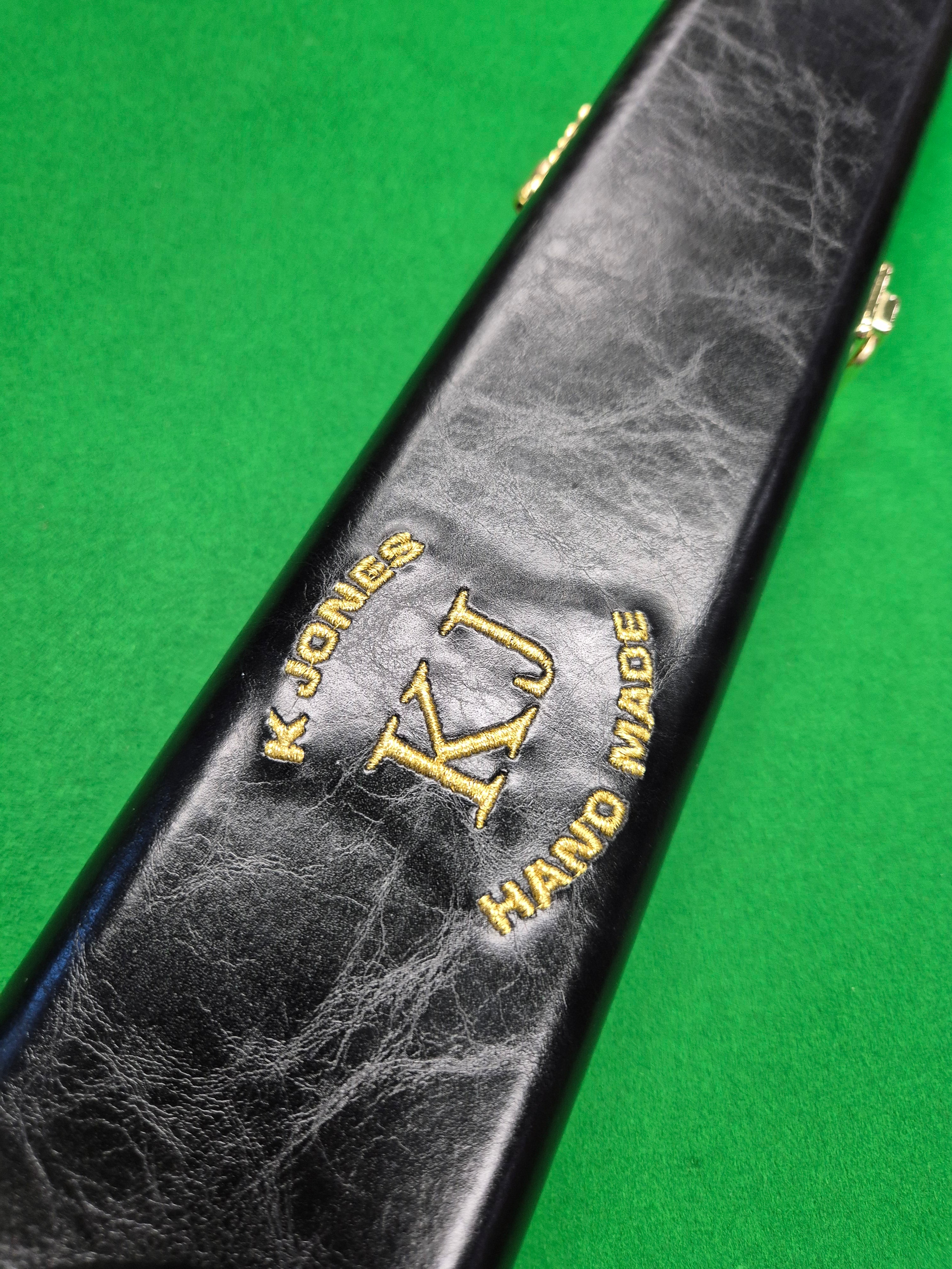 3/4 2 Slot Synthetic Leather Black [KJC-42]