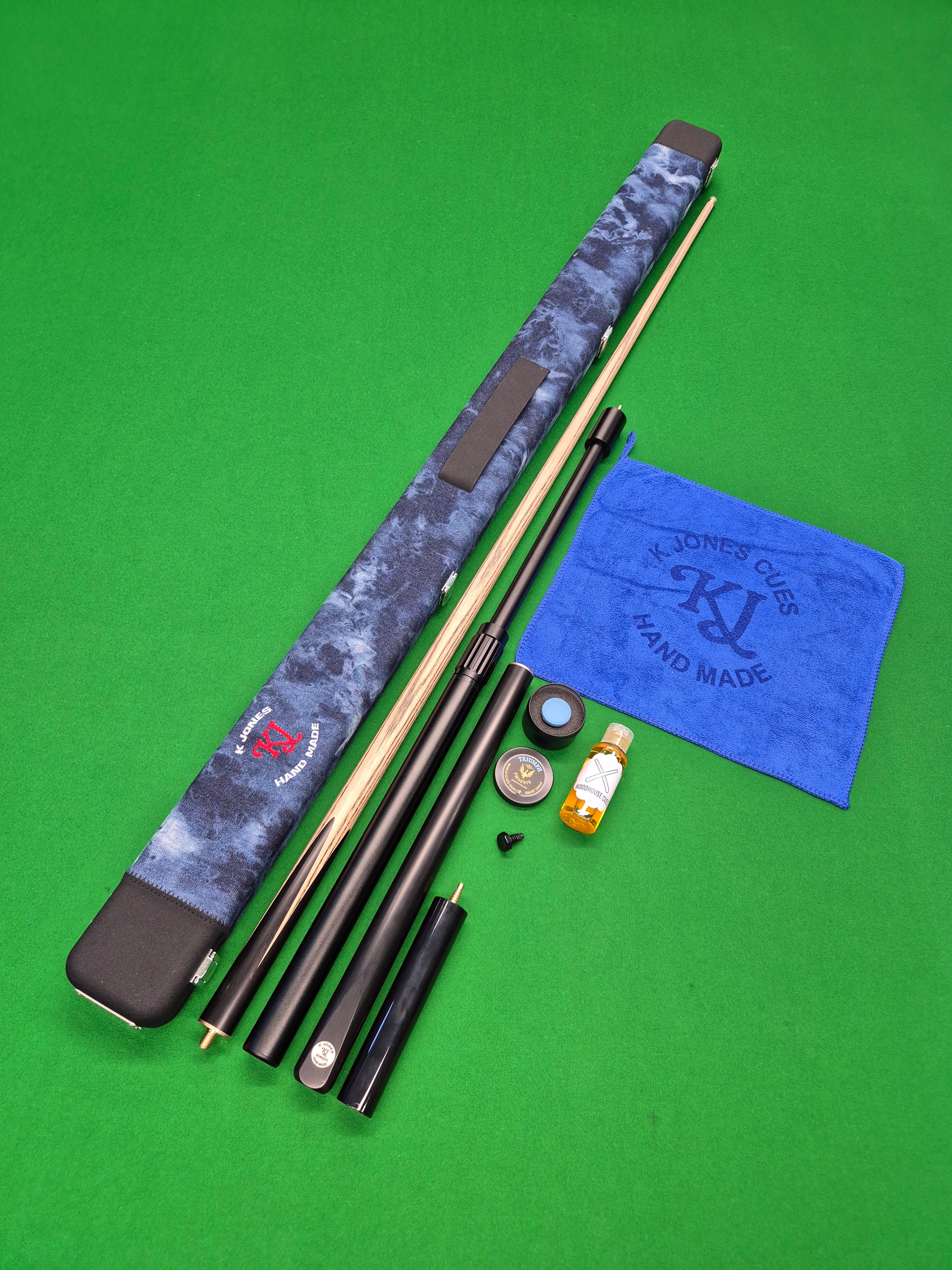 New KJ Honesty Cue & Case Set With Accessories