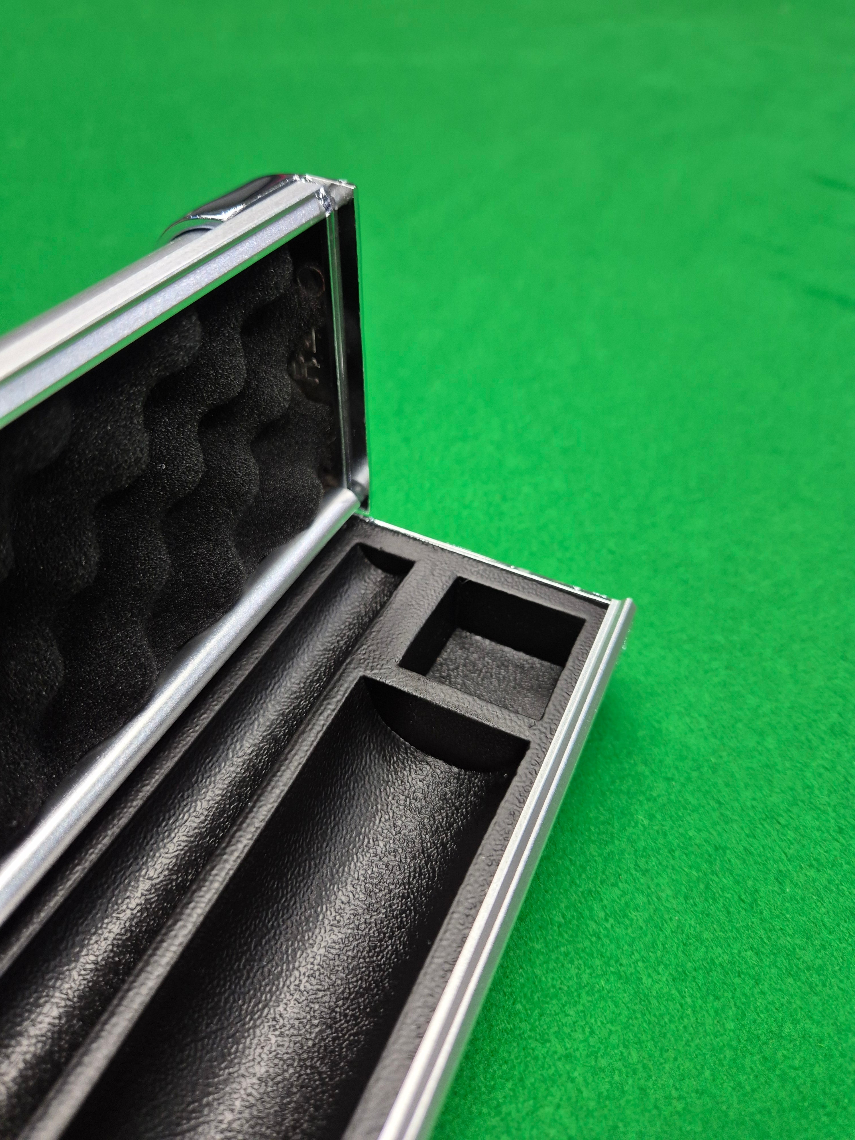 1 Piece 2 Slot Aluminium Slimline Silver 1KJA08