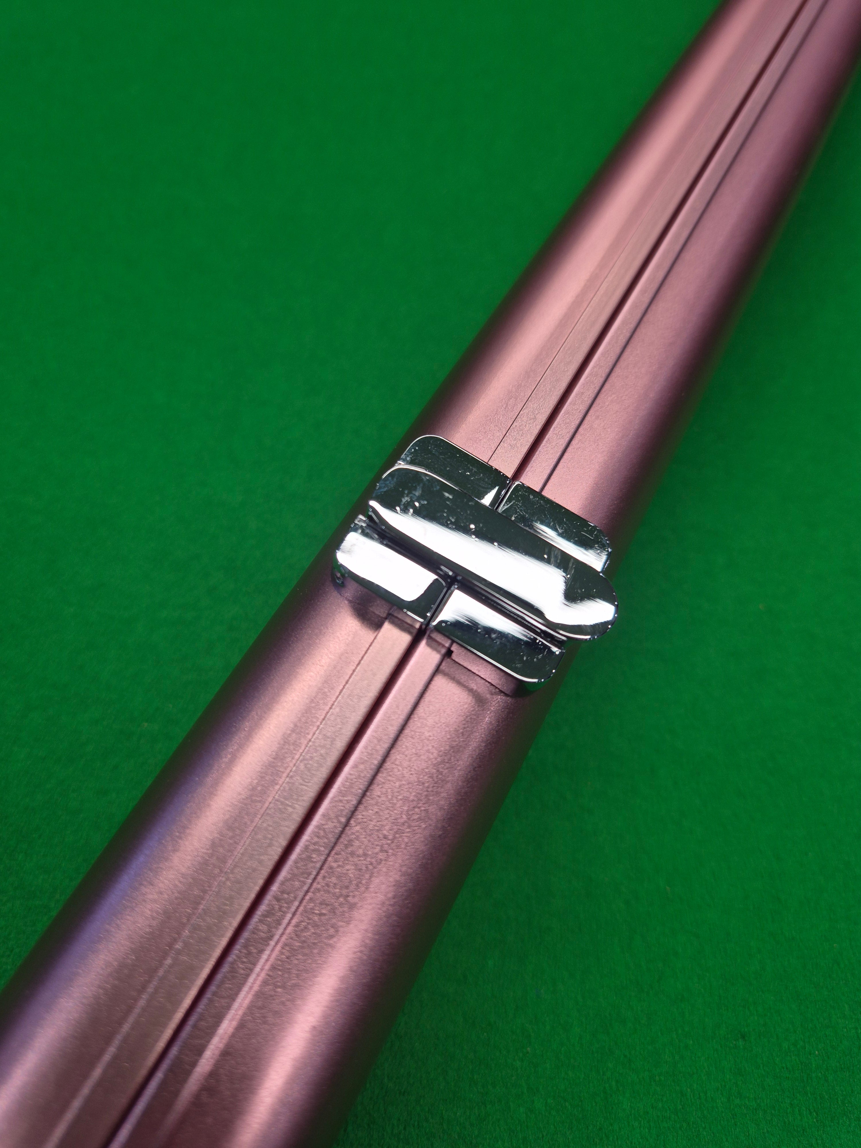 1 Piece 2 Slot Aluminium Slimline Rose Pink [WHC6]