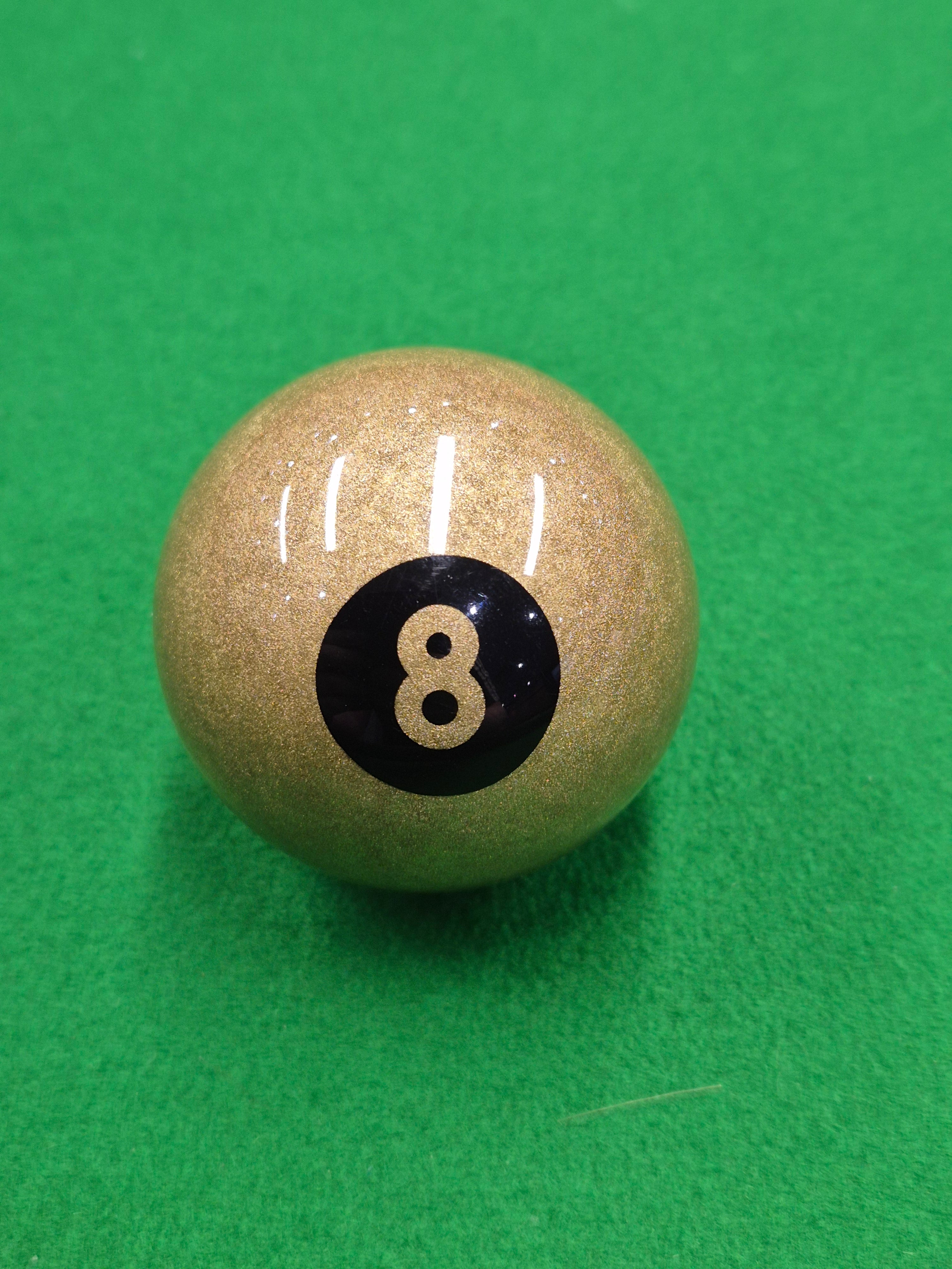 2" (50.8mm) Exclusive Golden 8 Ball [BAC-13]