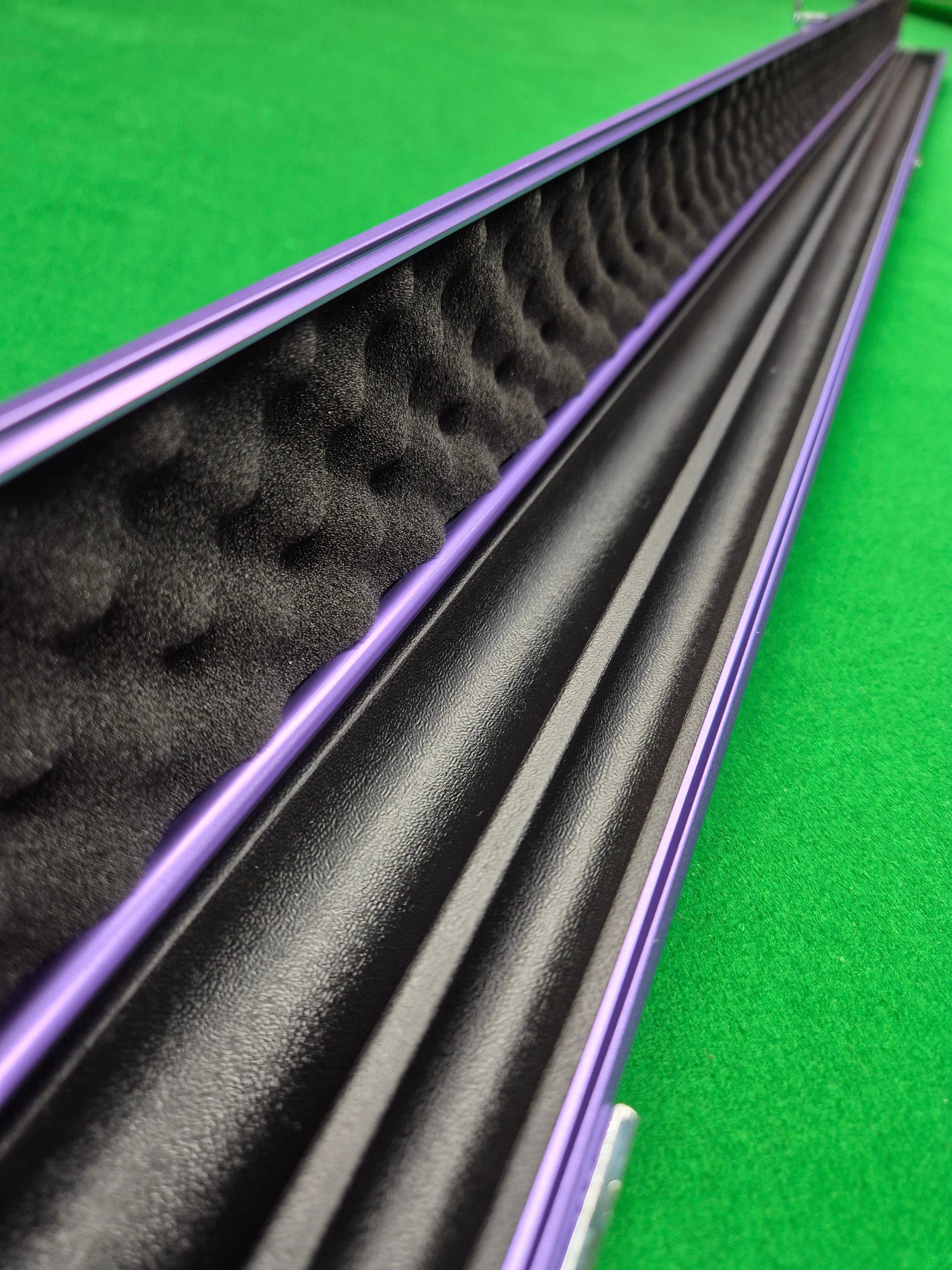 1 Piece 2 Slot Aluminium Slimline Purple 1KJA07