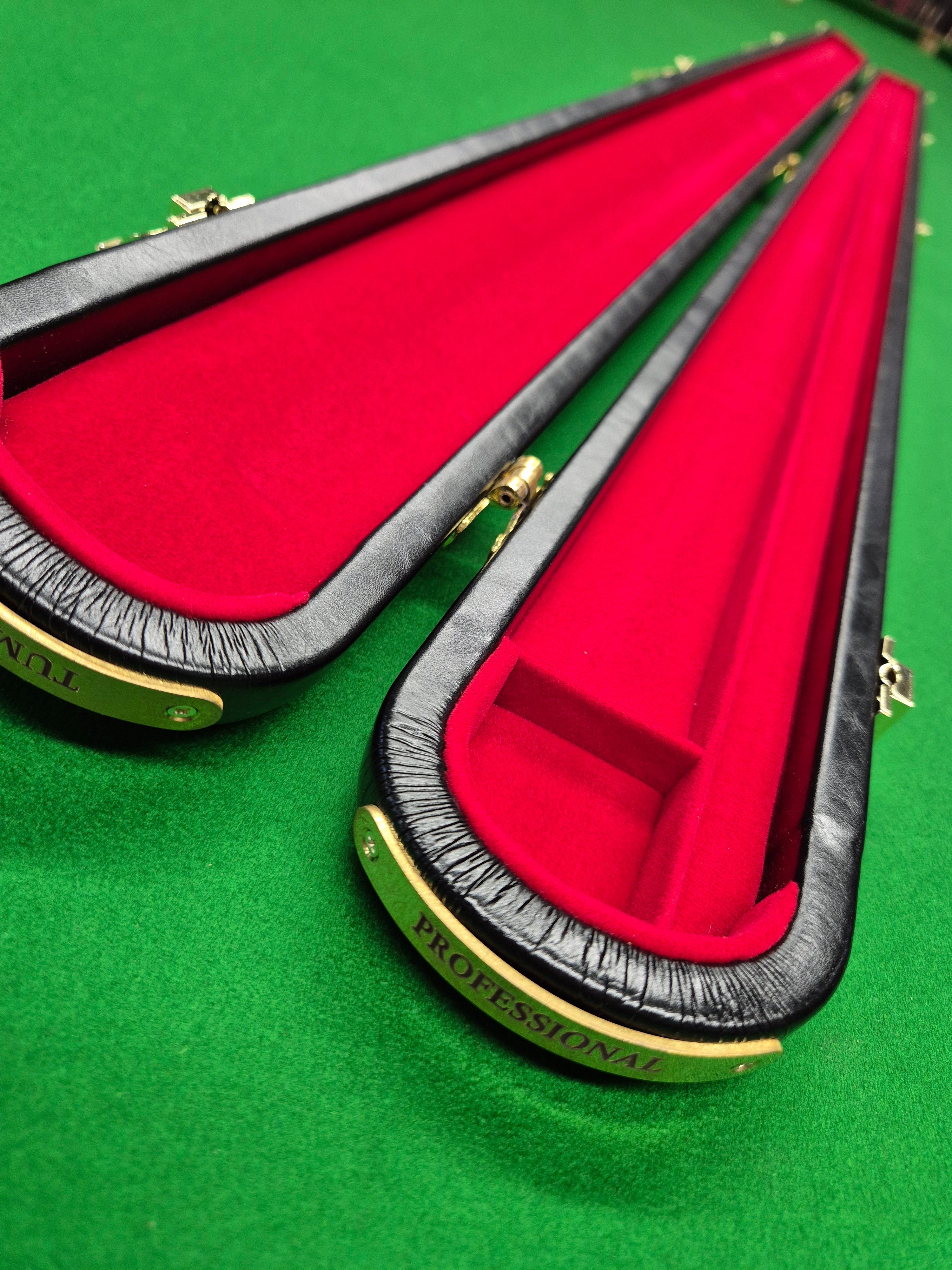 1 Piece 2 Slot Synthetic Leather Professional Black [TMCC3]