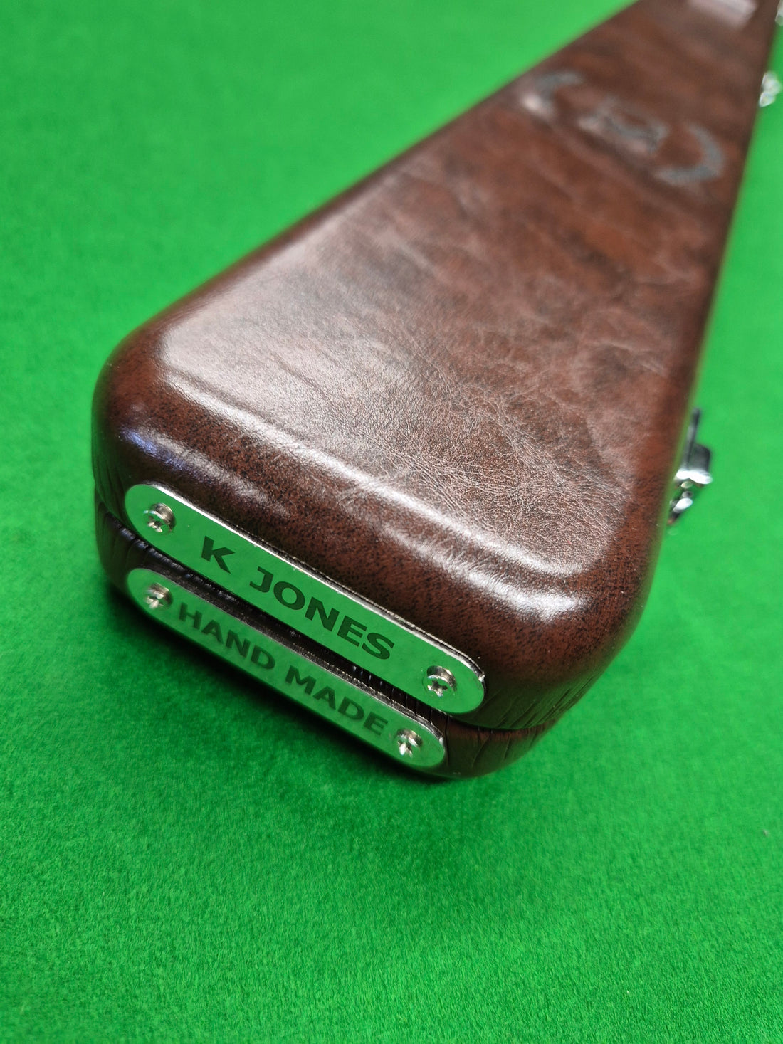 3/4 2 Slot Synthetic Leather Brown [KJC-34]