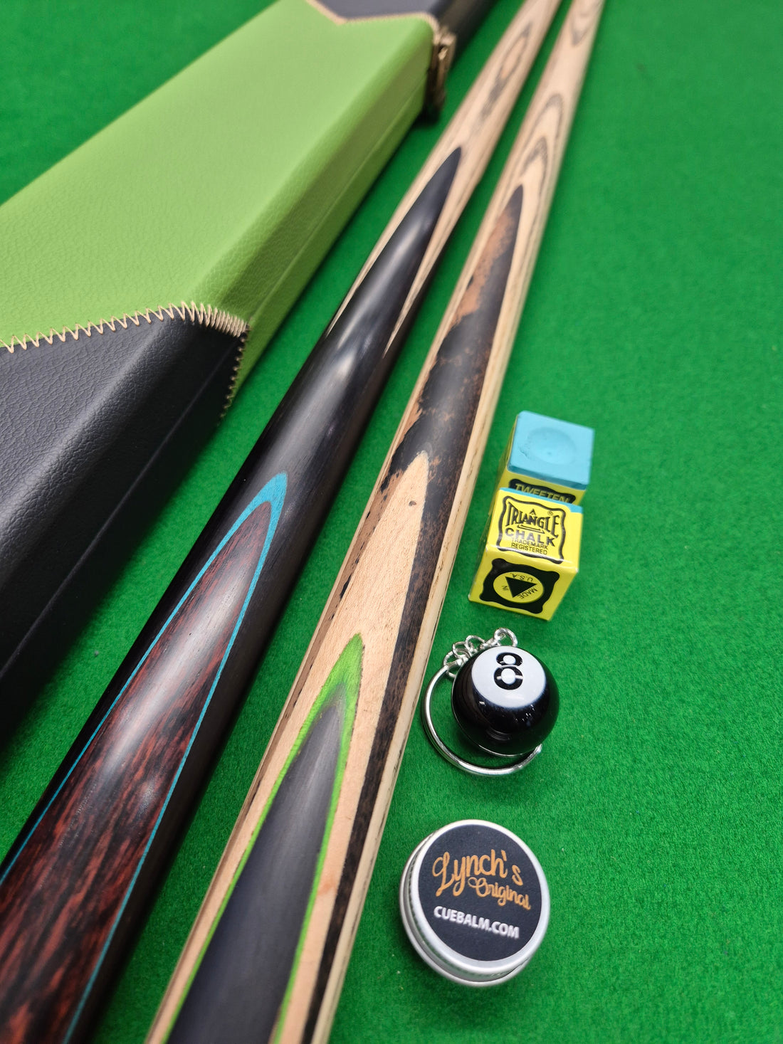 New Art Ultimate Playing Cue, Break Cue & Case Set with Accessories