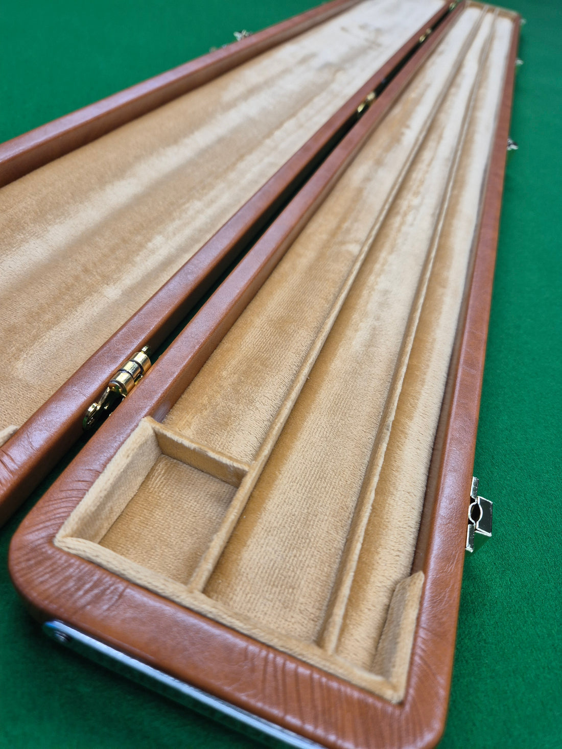 3/4 3 Slot Synthetic Leather Brown [KJSY12]