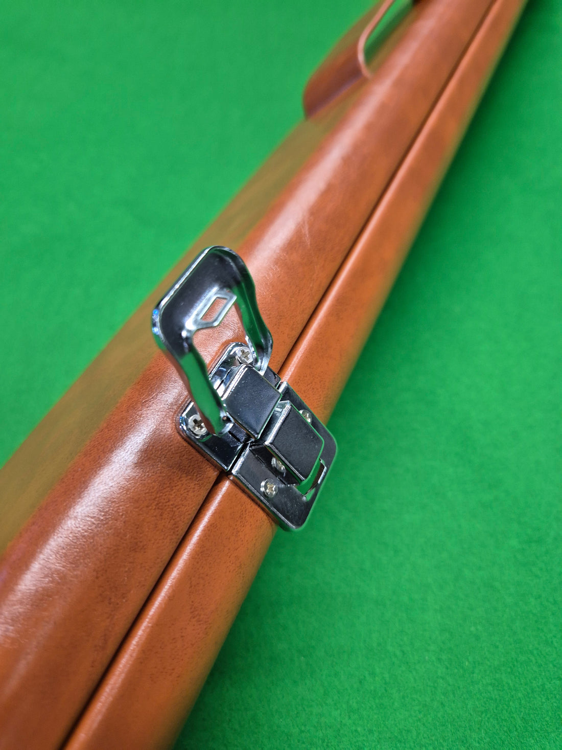 3/4 2 Slot Synthetic Leather Brown [KJC-45]