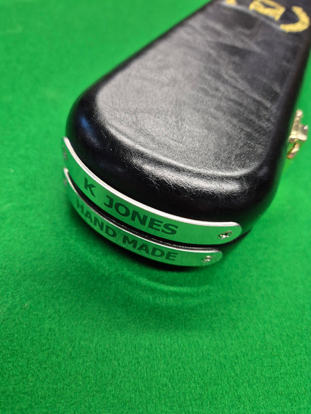 3/4 2 Slot Synthetic Leather Black [KJC-42]