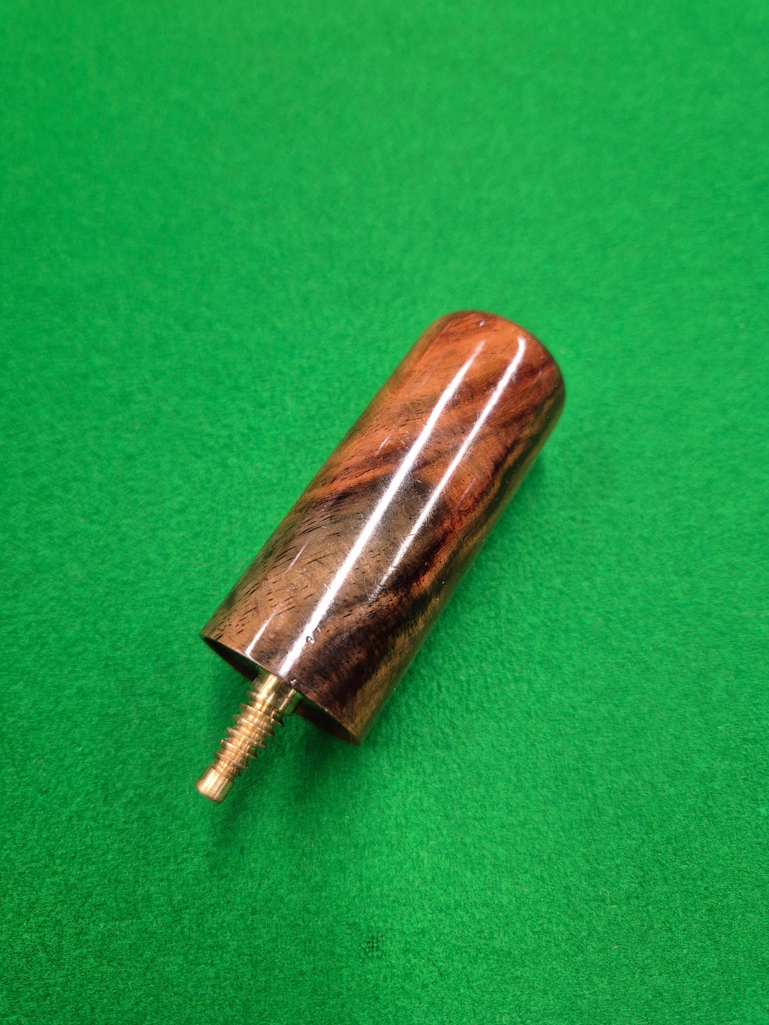 Thai Spiral Thread 3" Exotic Wood Mini Butt [WHX-6]