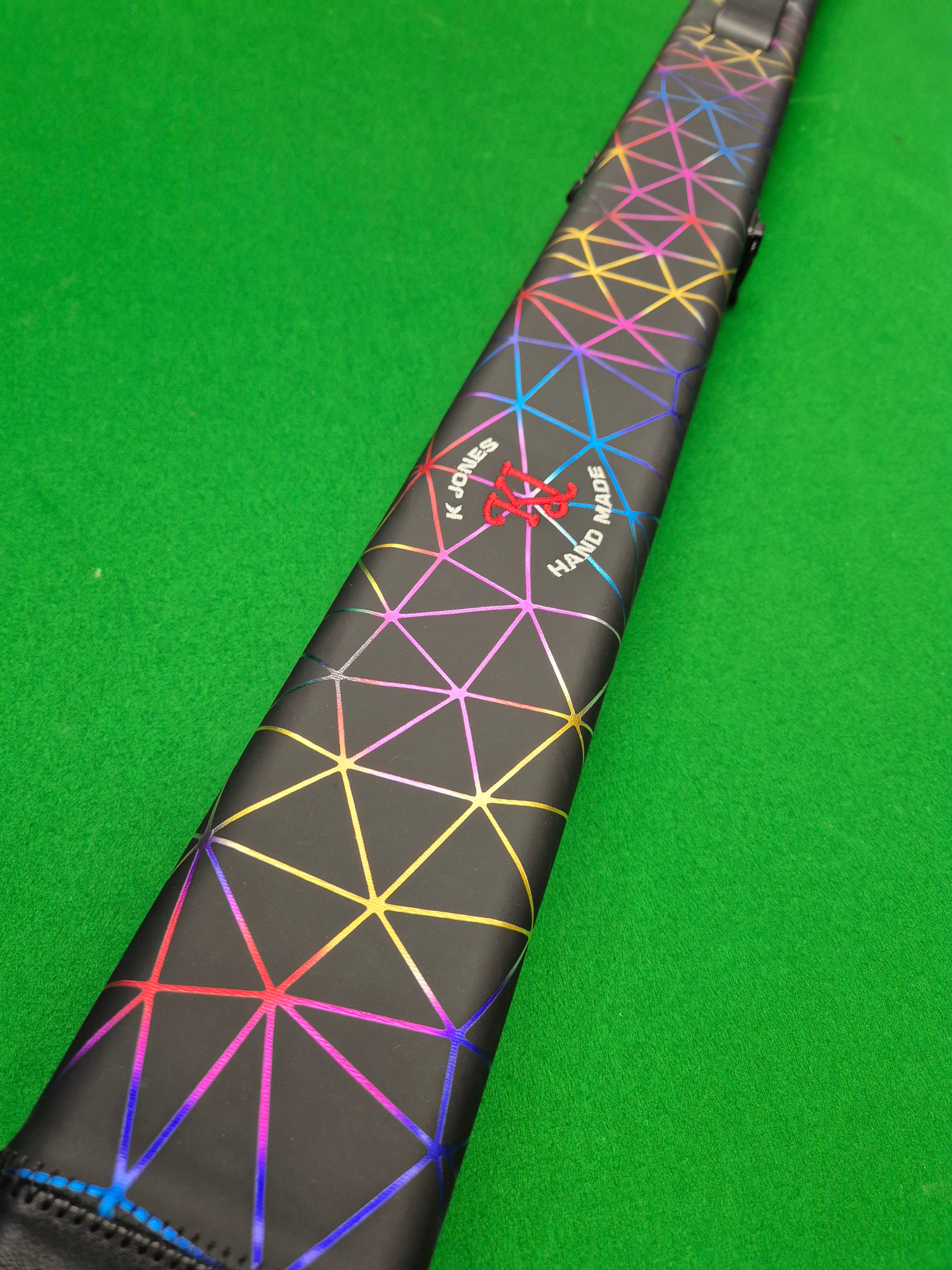 1 Piece 2 Slot Synthetic Leather Geo [1KJS31]