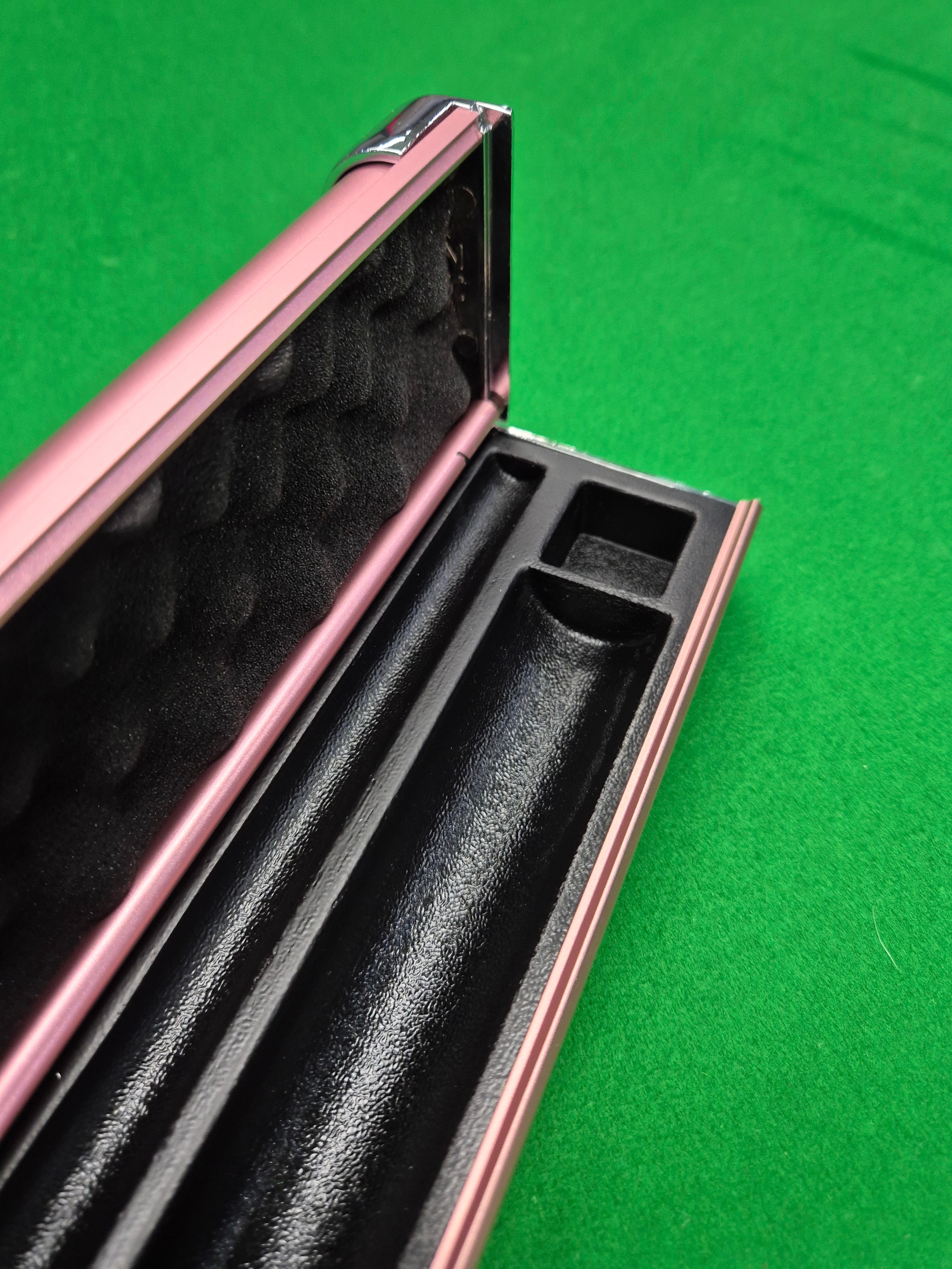 1 Piece 2 Slot Aluminium Slimline Pink 1KJA05