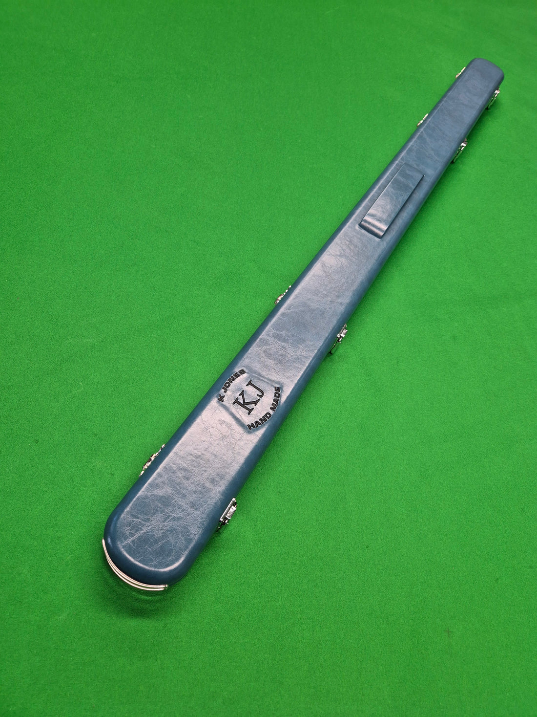 3/4 2 Slot Synthetic Leather Teal [KJC-43]