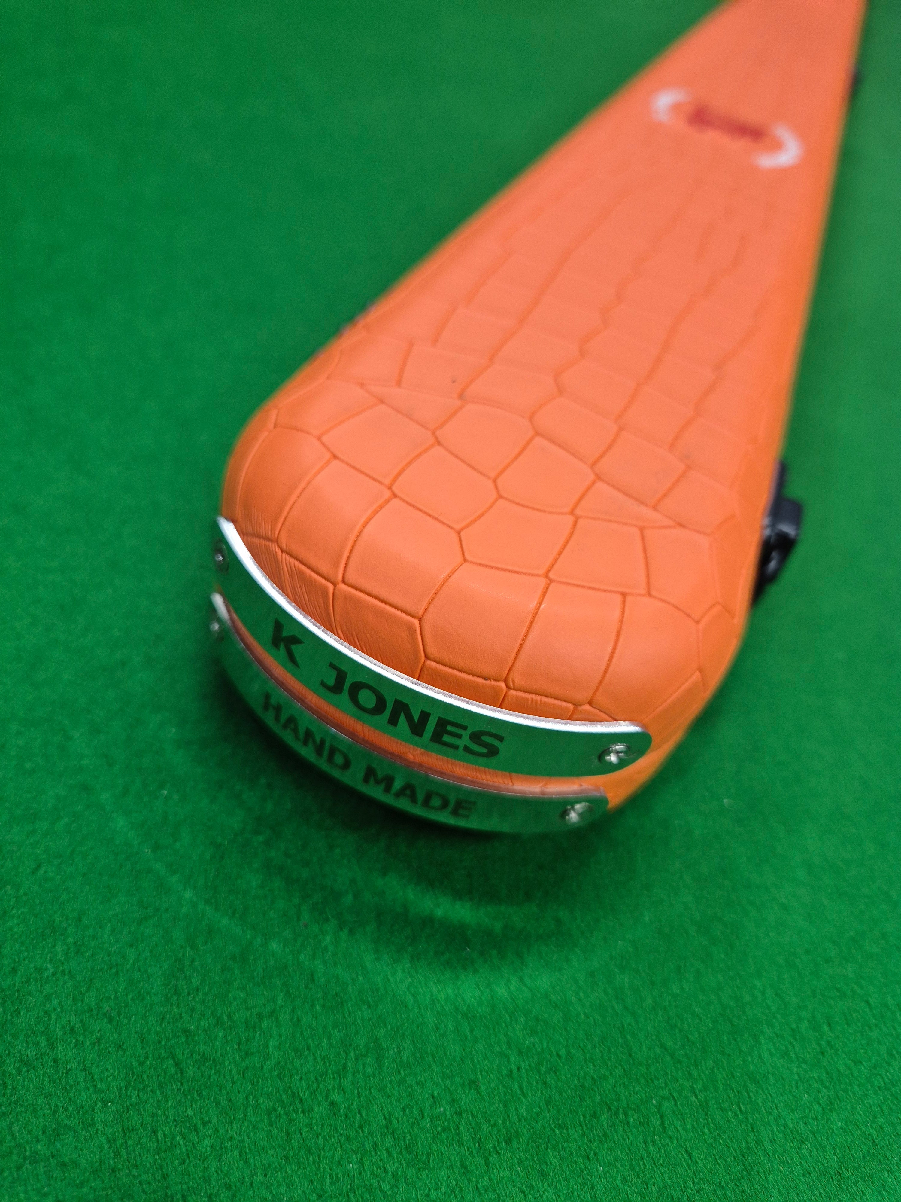 1 Piece 2 Slot Synthetic Leather Orange [1KJS25]