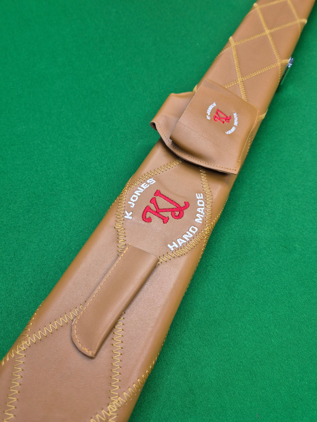 1 Piece 2 Slot Genuine Leather Case [KJLEA3]