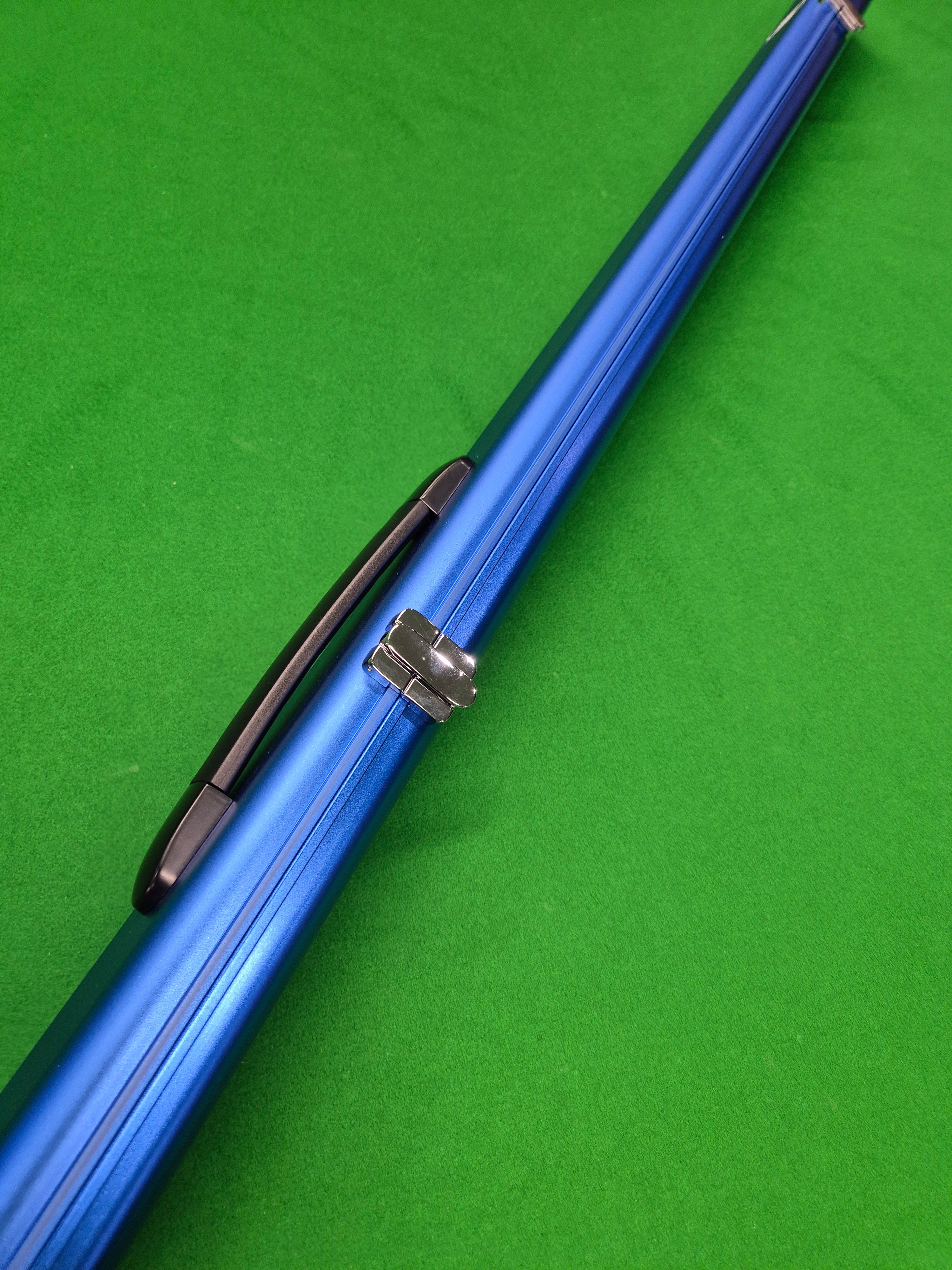 1 Piece 2 Slot Aluminium Slimline Blue 1KJA02