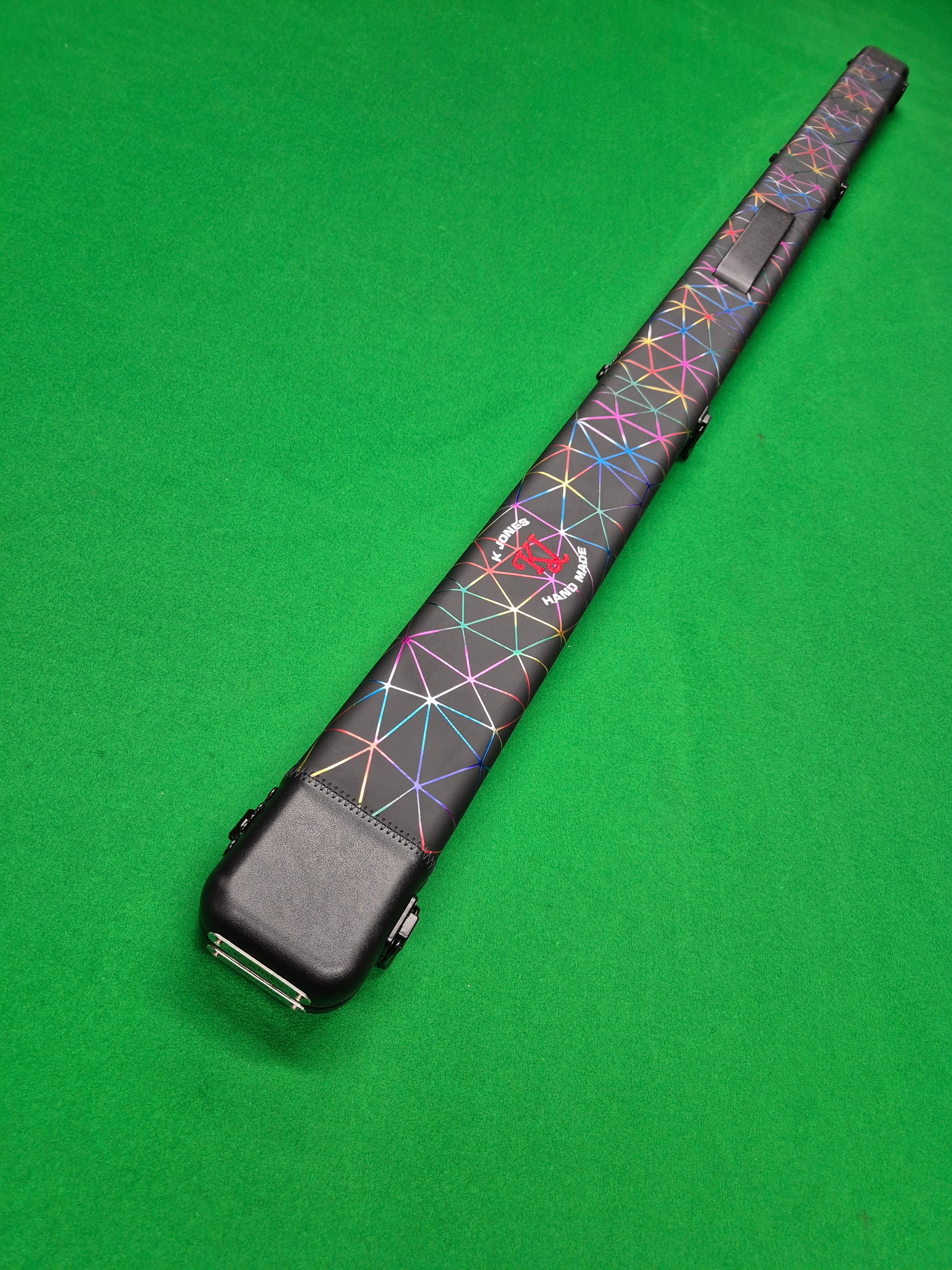 1 Piece 2 Slot Black Geometric [KJC-16]